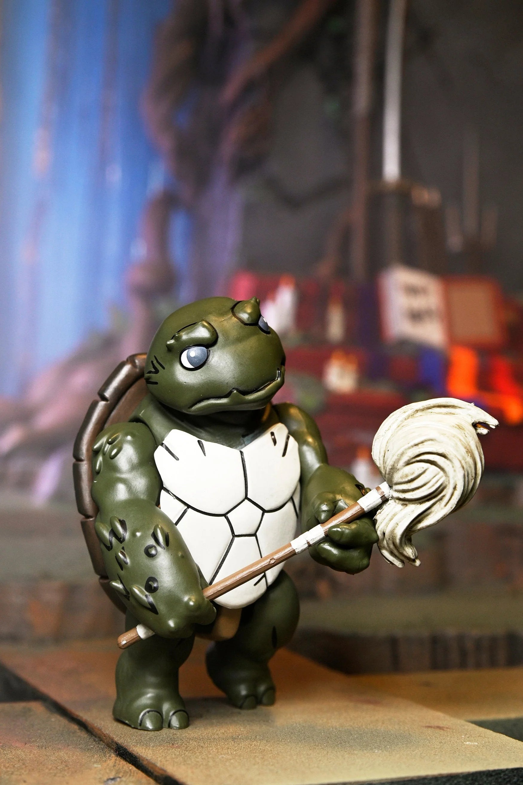 NECA - TMNT: The Last Ronin - The Lost Years - Ultimate Casey Marie with Baby Odyn & Uno 7" Scale Action Figure