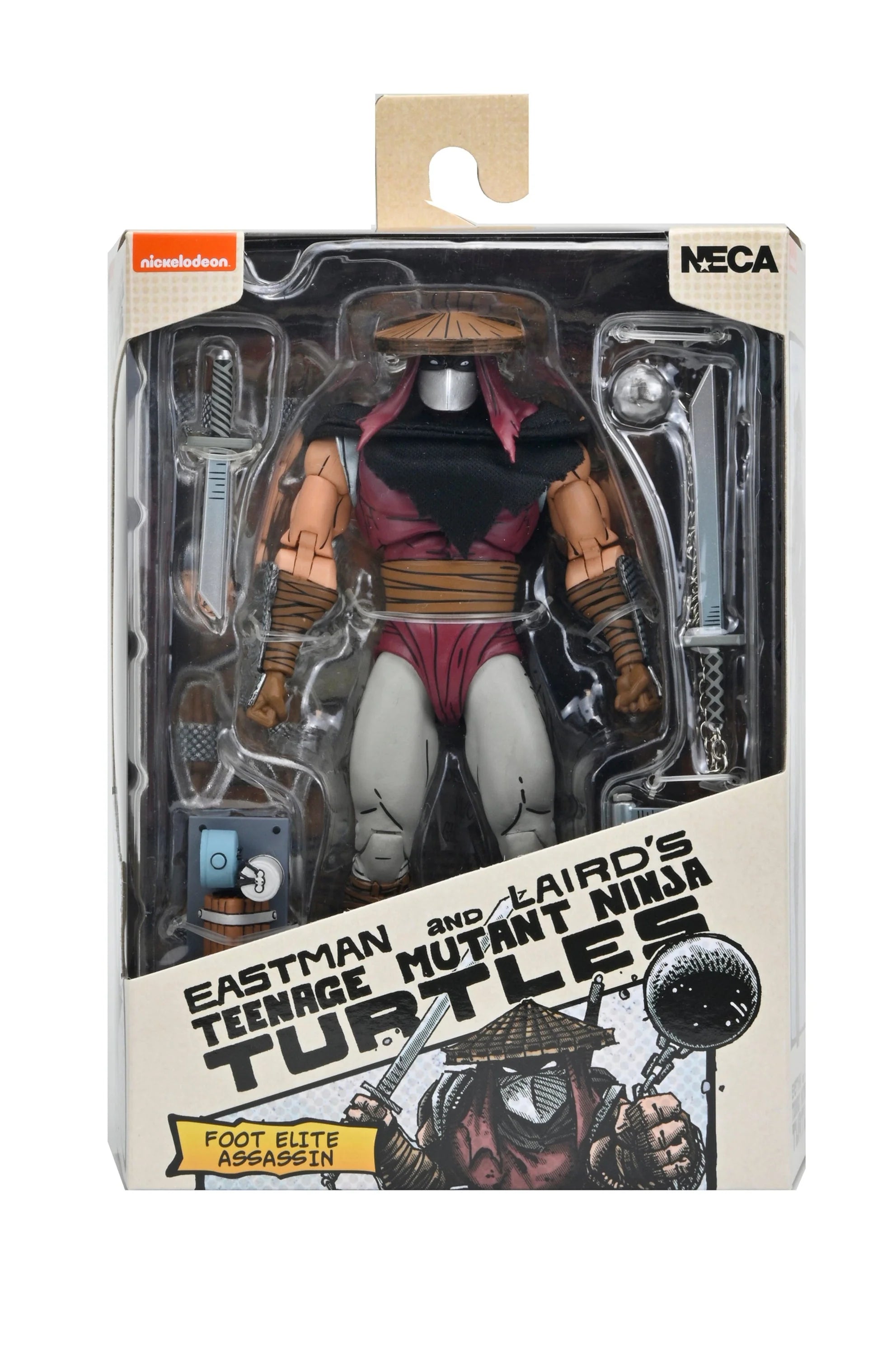 NECA - TMNT: Mirage Comics - Foot Assassin (Classic Colors) 7" Scale Action Figure