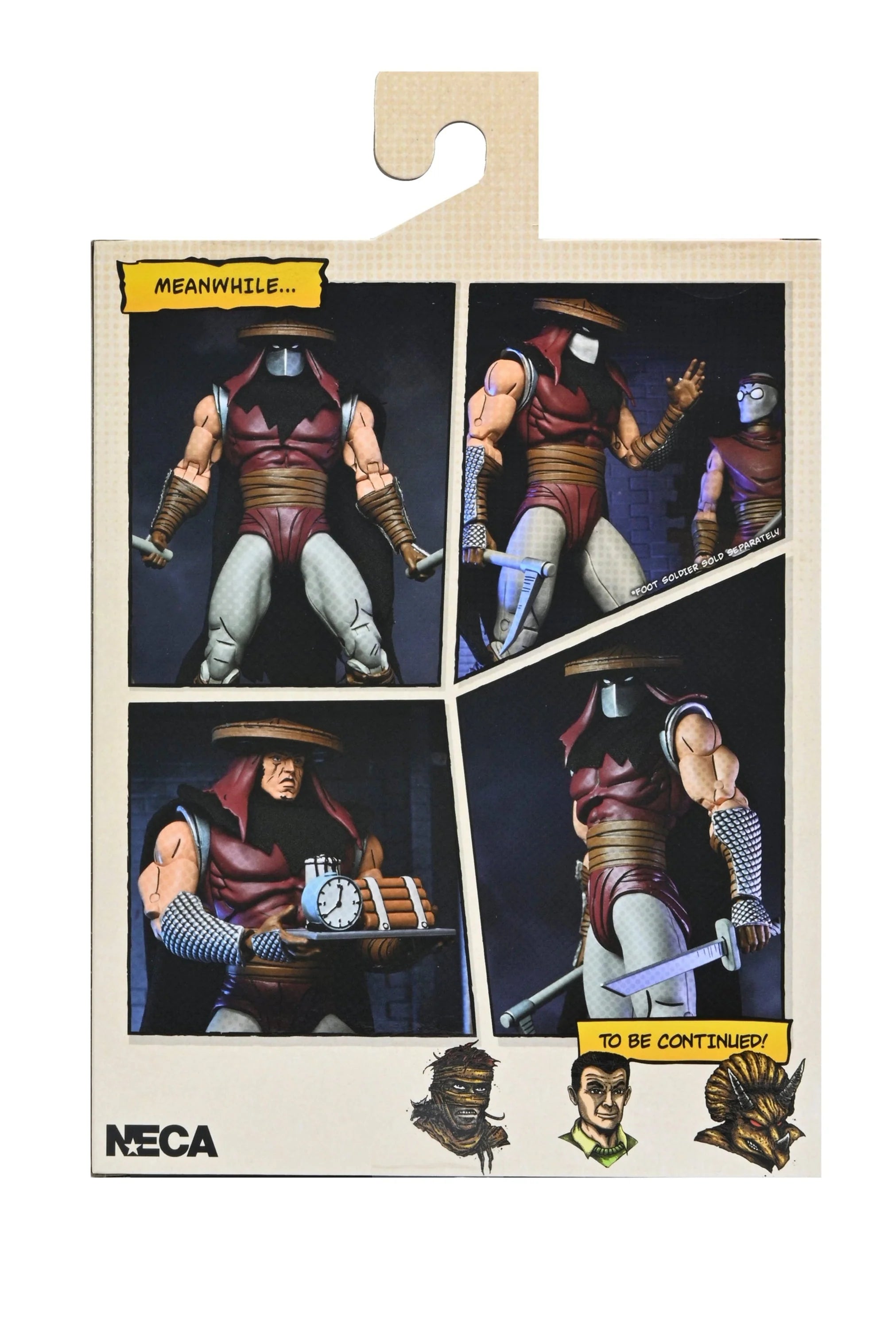 NECA - TMNT: Mirage Comics - Foot Assassin (Classic Colors) 7" Scale Action Figure