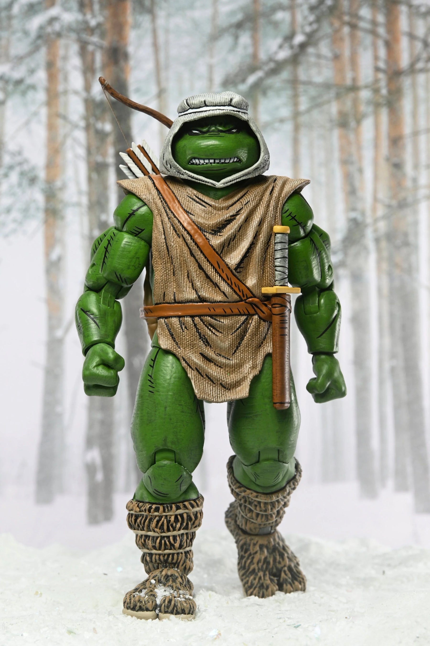 NECA - TMNT: Mirage Comics - Hunter Leonardo 7" Scale Action Figure
