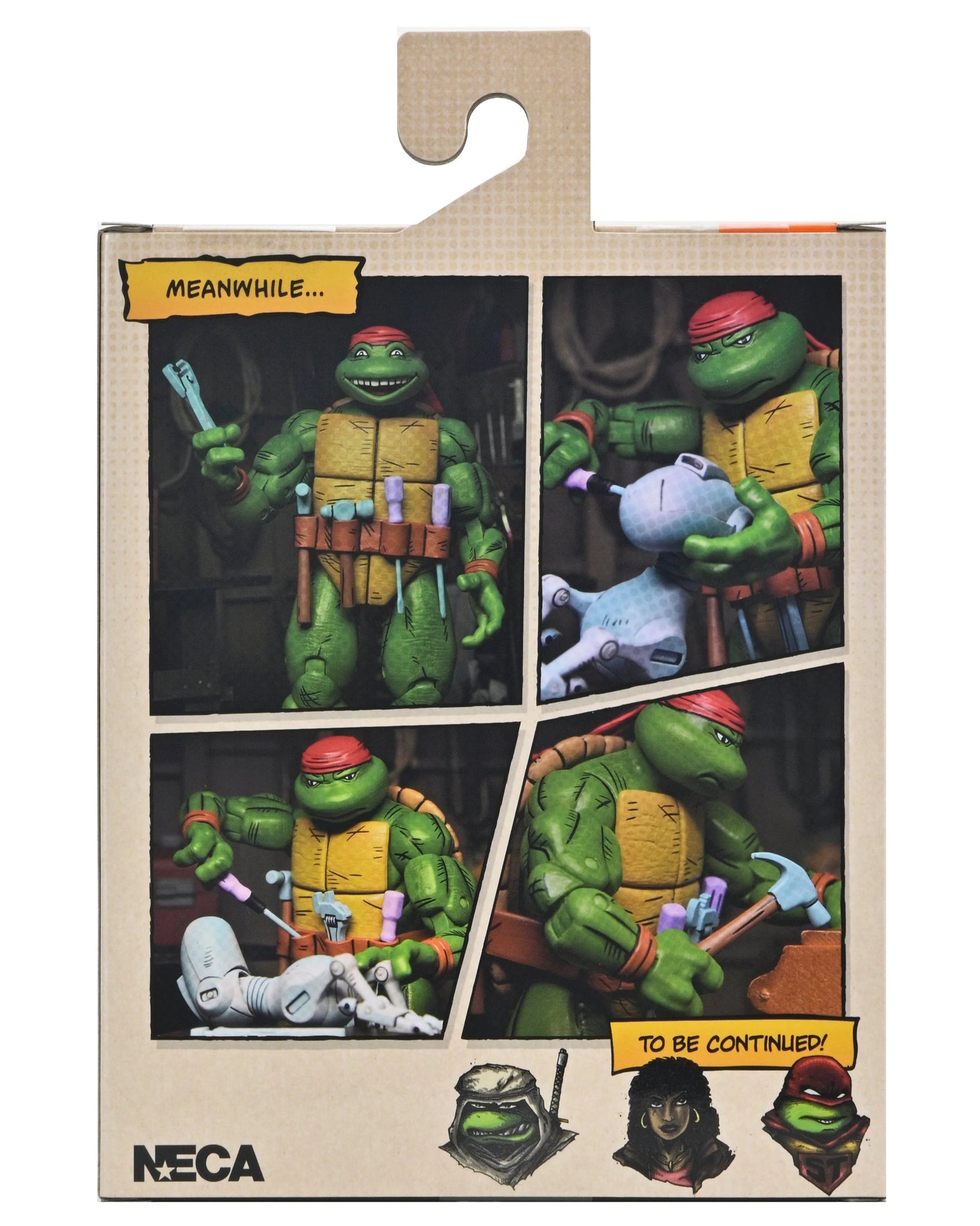NECA - TMNT: Mirage Comics - Handyman Donatello 7" Scale Action Figure