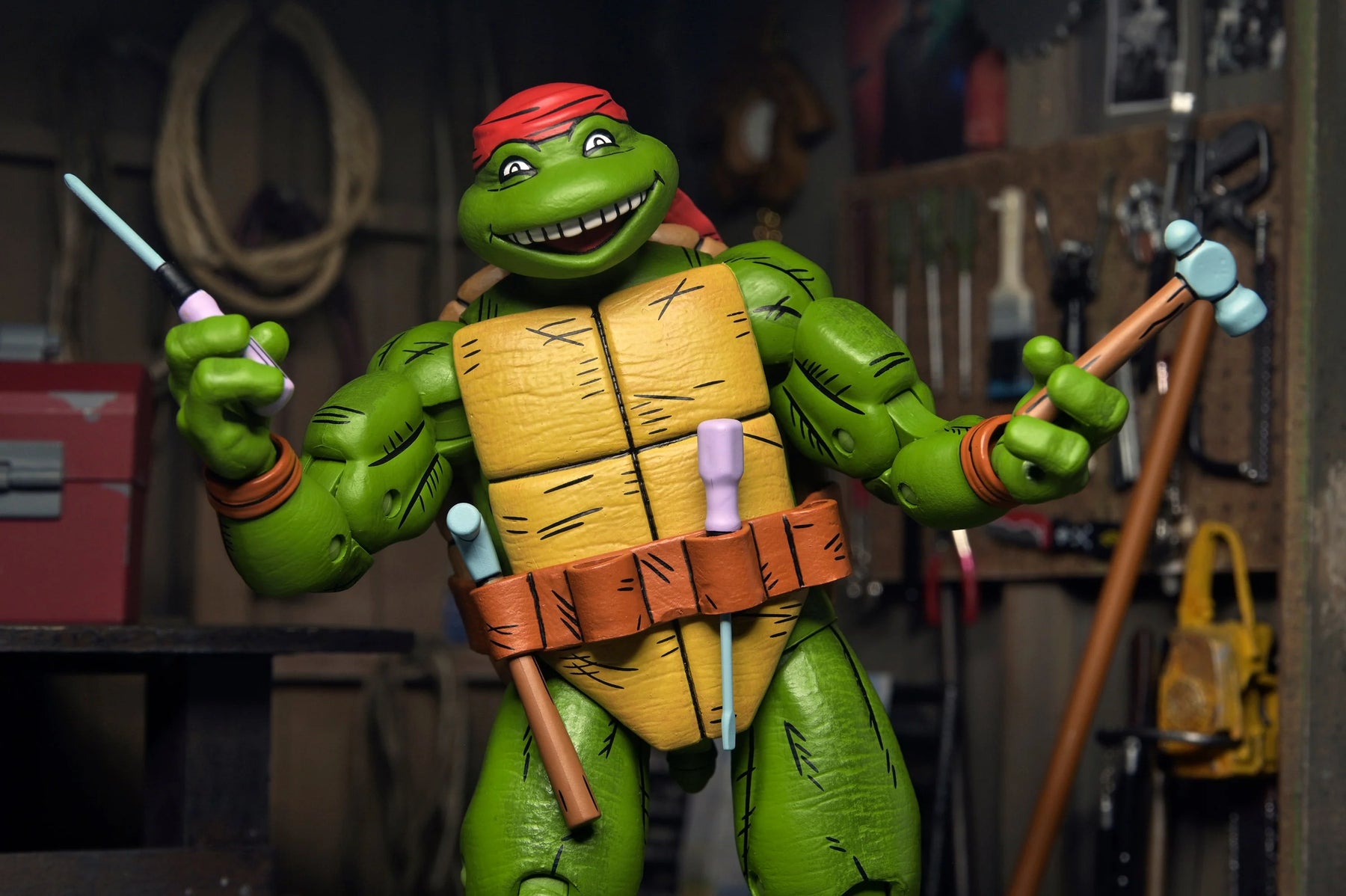 NECA - TMNT: Mirage Comics - Handyman Donatello 7" Scale Action Figure