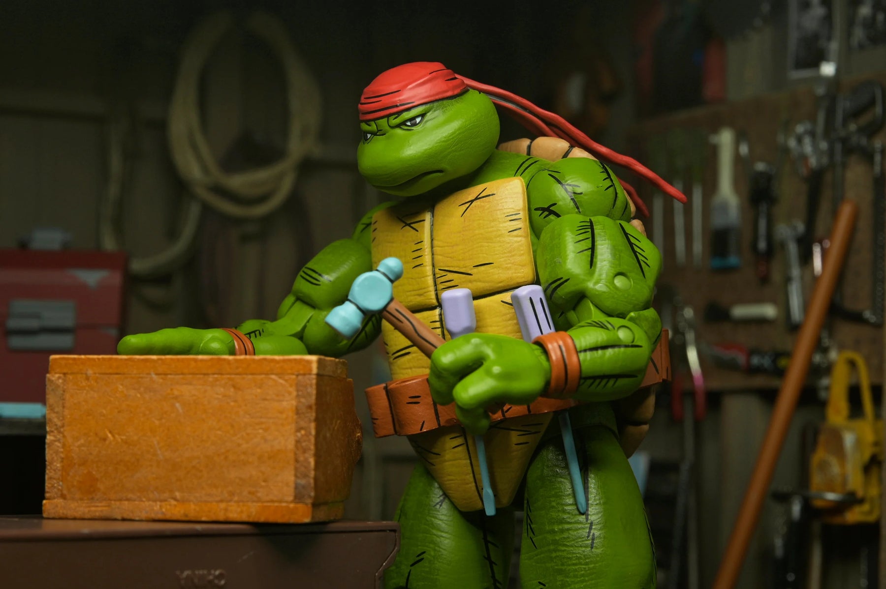 NECA - TMNT: Mirage Comics - Handyman Donatello 7" Scale Action Figure