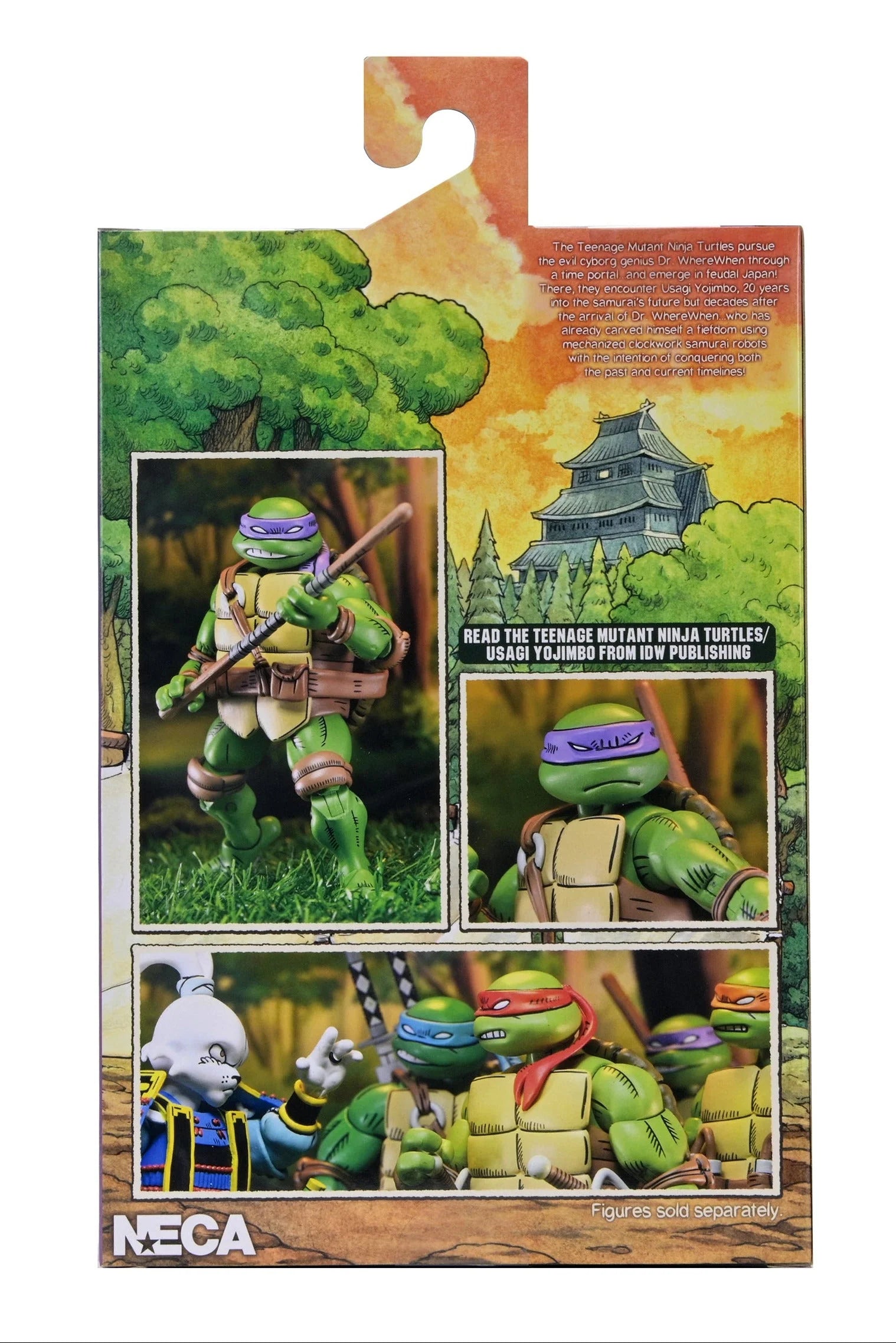 NECA - TMNT X Usagi Yojimbo - Ultimate Donatello 7" Scale Action Figure