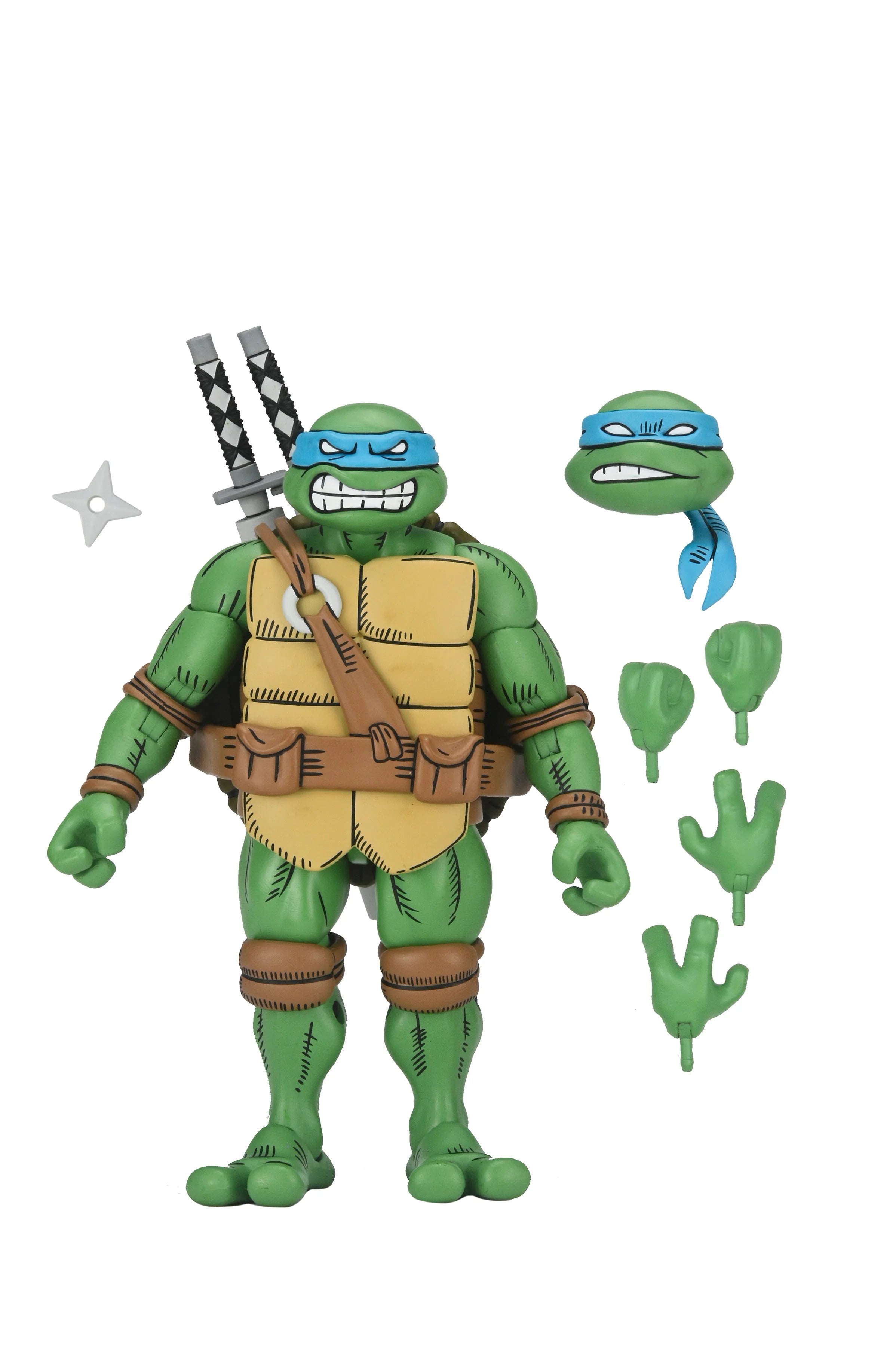 NECA - TMNT X Usagi Yojimbo - Ultimate Leonardo 7" Scale Action Figure (Pre-Order Ships April 2026)