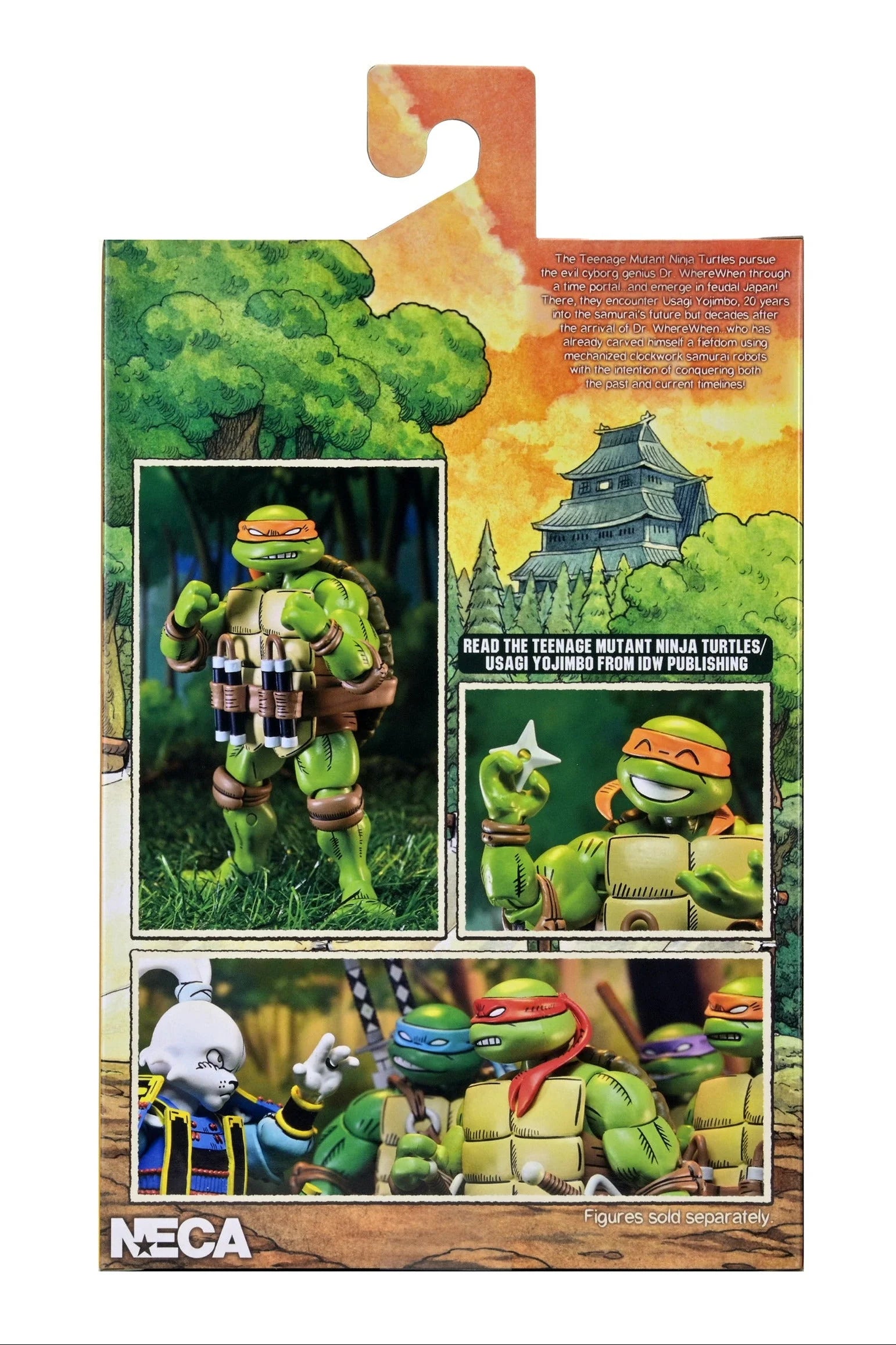 NECA - TMNT X Usagi Yojimbo - Ultimate Michelangelo 7" Scale Action Figure