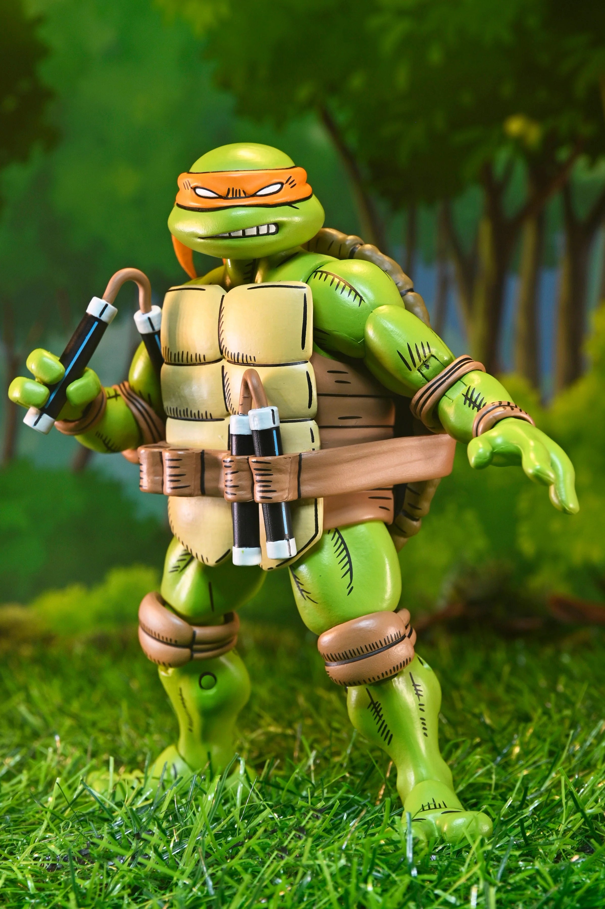 NECA - TMNT X Usagi Yojimbo - Ultimate Michelangelo 7" Scale Action Figure