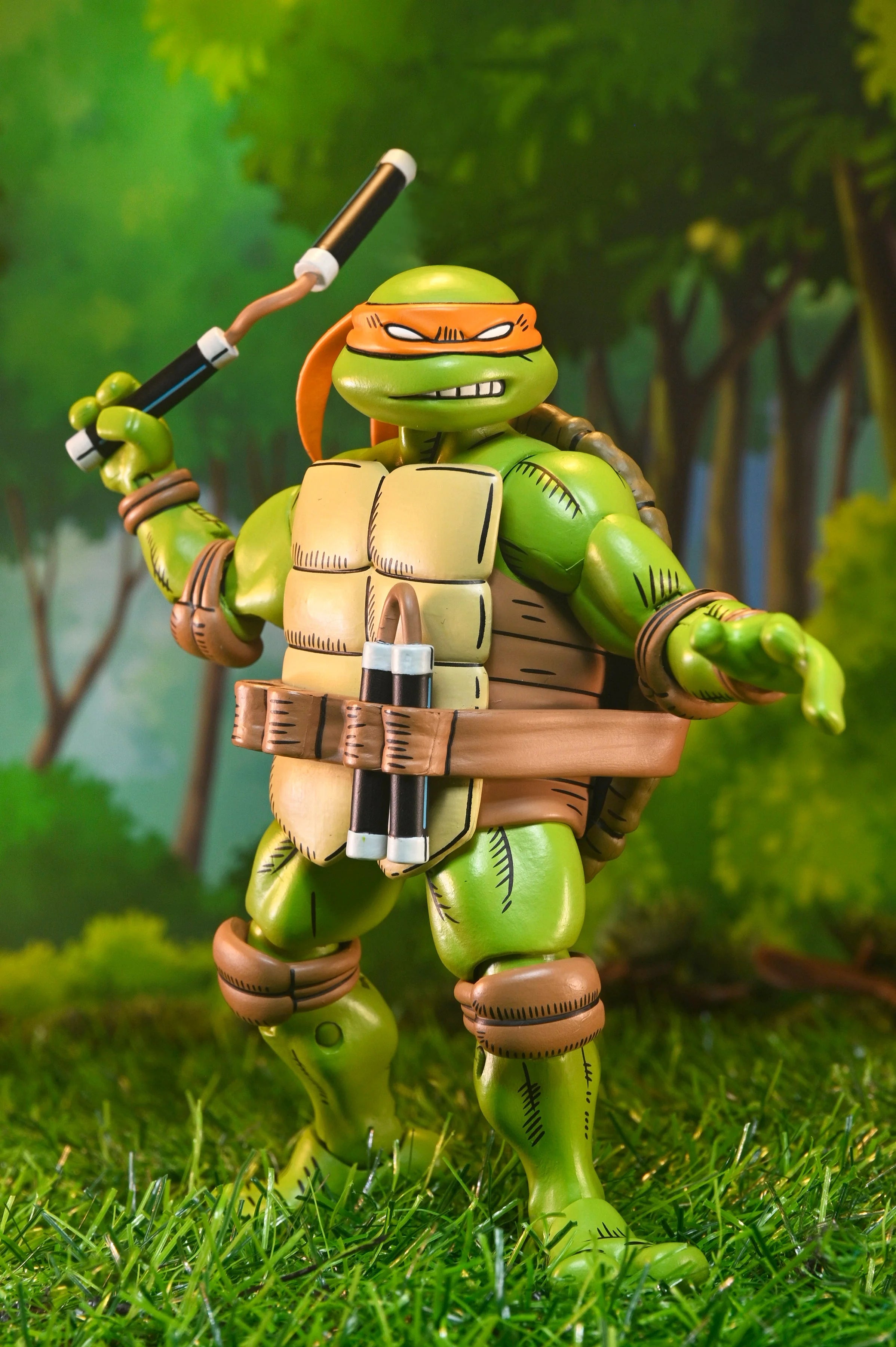 NECA - TMNT X Usagi Yojimbo - Ultimate Michelangelo 7" Scale Action Figure