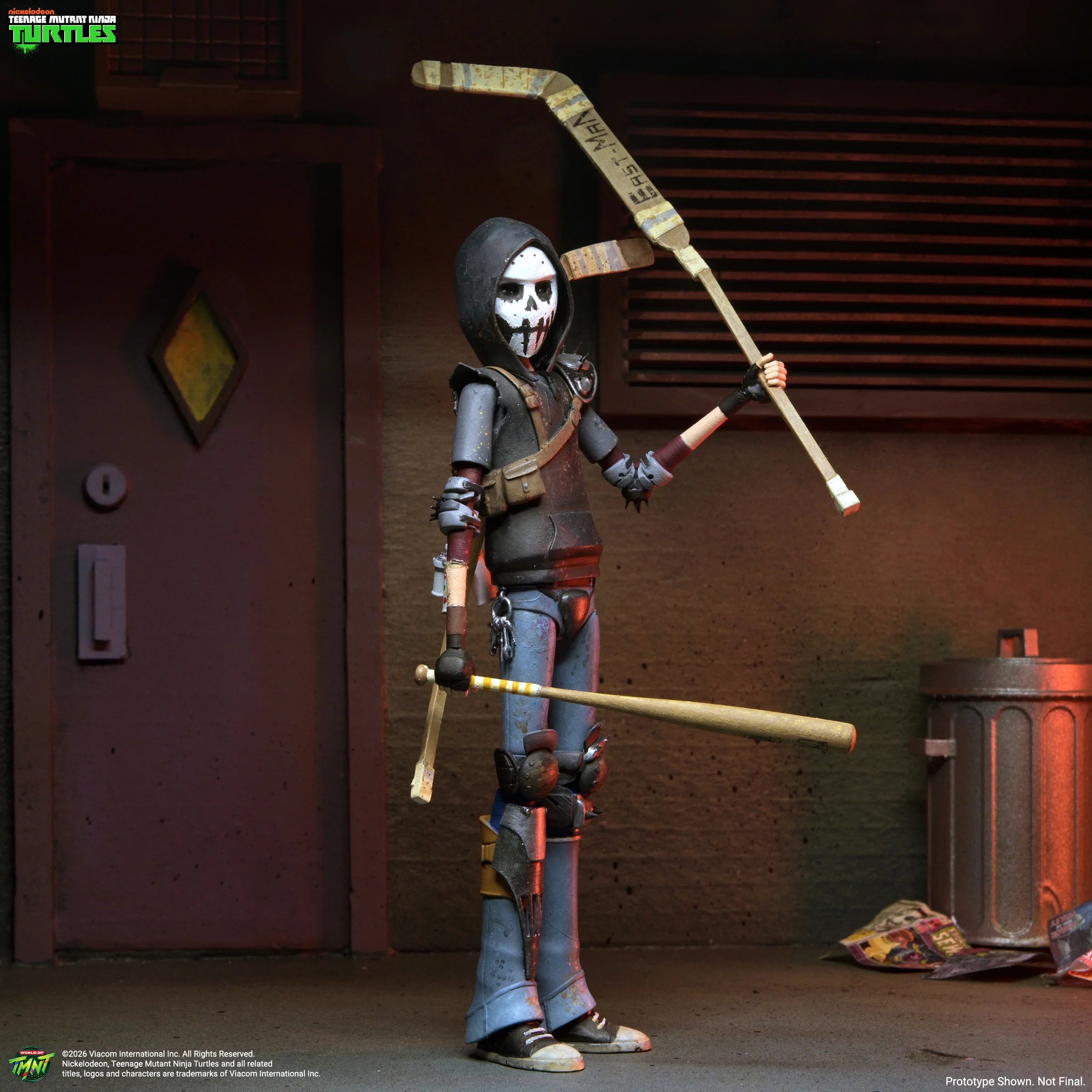 NECA - TMNT (2012 Cartoon Series) - Ultimate Casey Jones 7" Scale Action Figure (Pre-Order Ships October 2026)