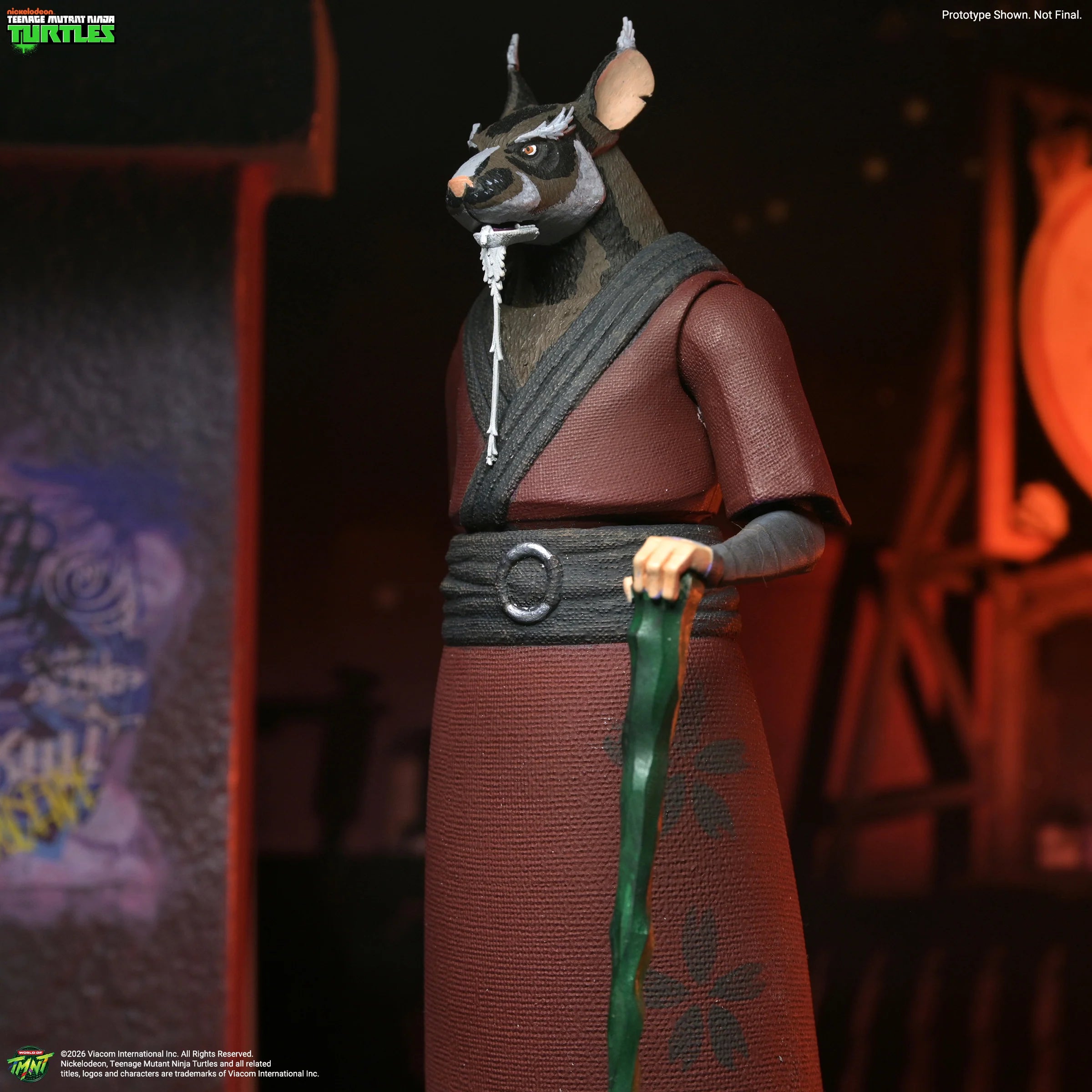 NECA - TMNT (2012 Cartoon Series) - Ultimate Splinter 7" Scale Action Figure (Pre-Order Ships October 2026)