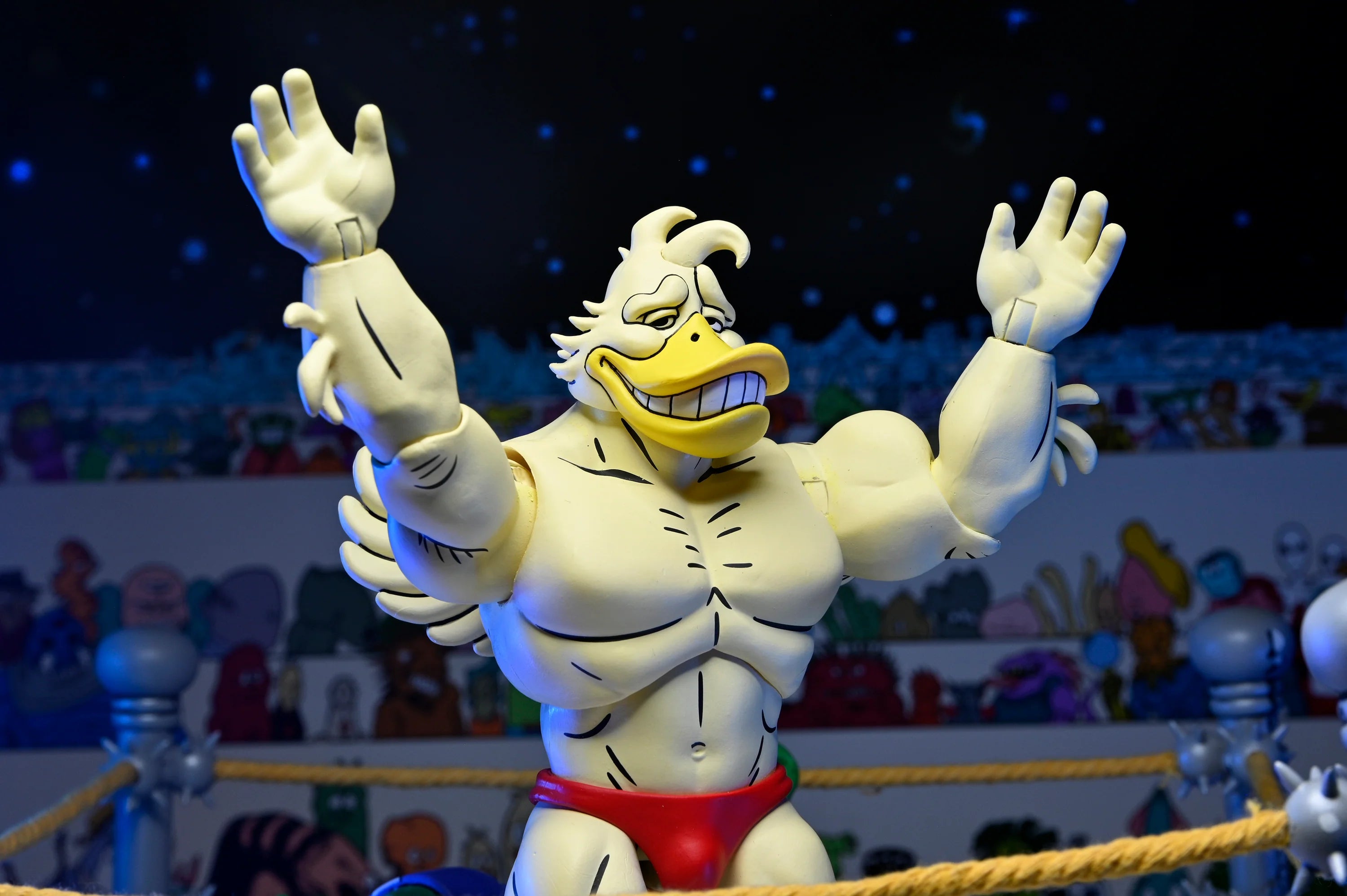NECA - TMNT: Archie Comics - Stomp Wrestling Ace Duck 7" Scale Action Figure