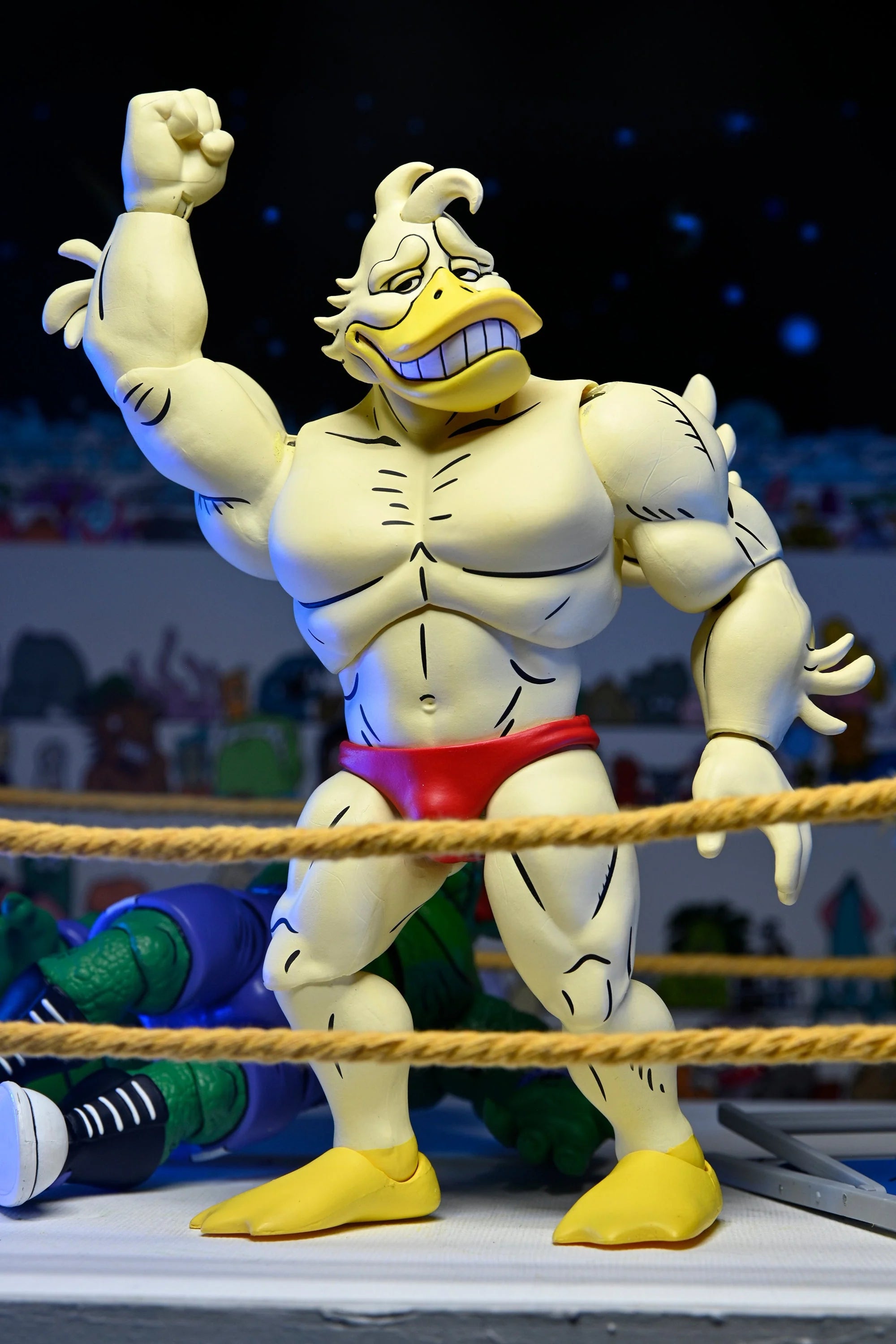 NECA - TMNT: Archie Comics - Stomp Wrestling Ace Duck 7" Scale Action Figure
