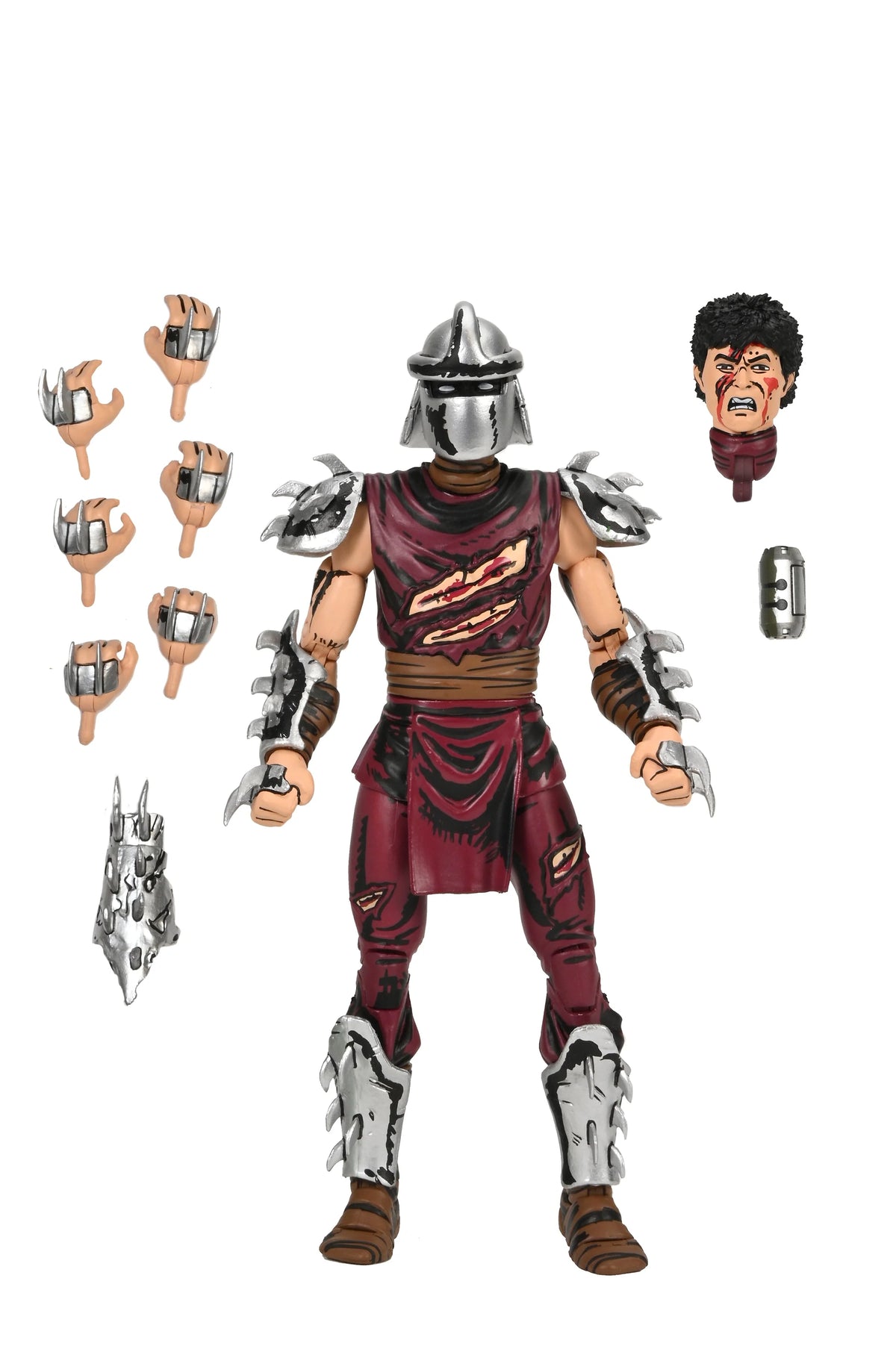 NECA - TMNT: Mirage Comics - Battle-Damaged Shredder (Classic Colors) 7" Scale Action Figure