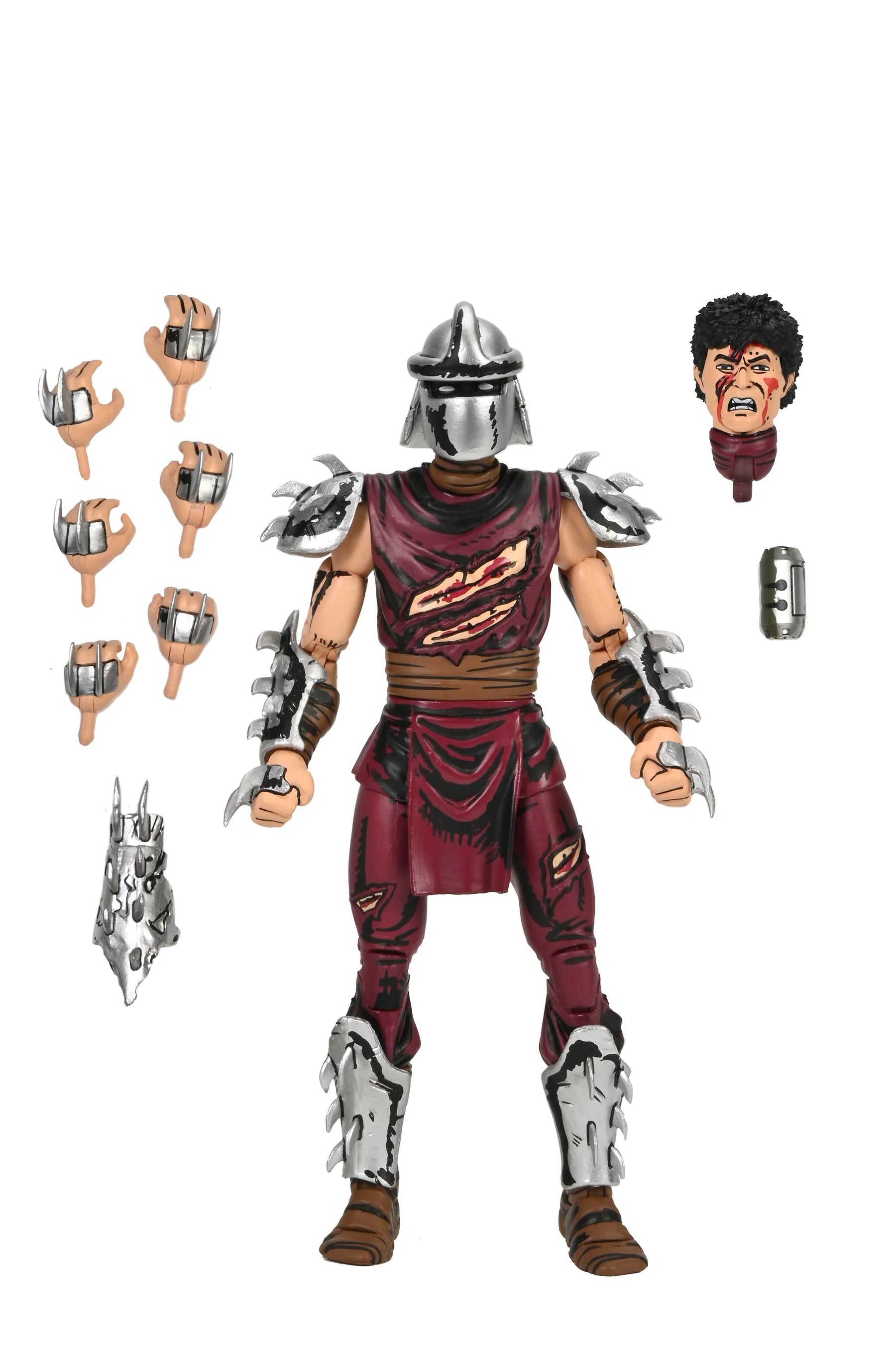 NECA - TMNT: Mirage Comics - Battle-Damaged Shredder (Classic Colors) 7" Scale Action Figure