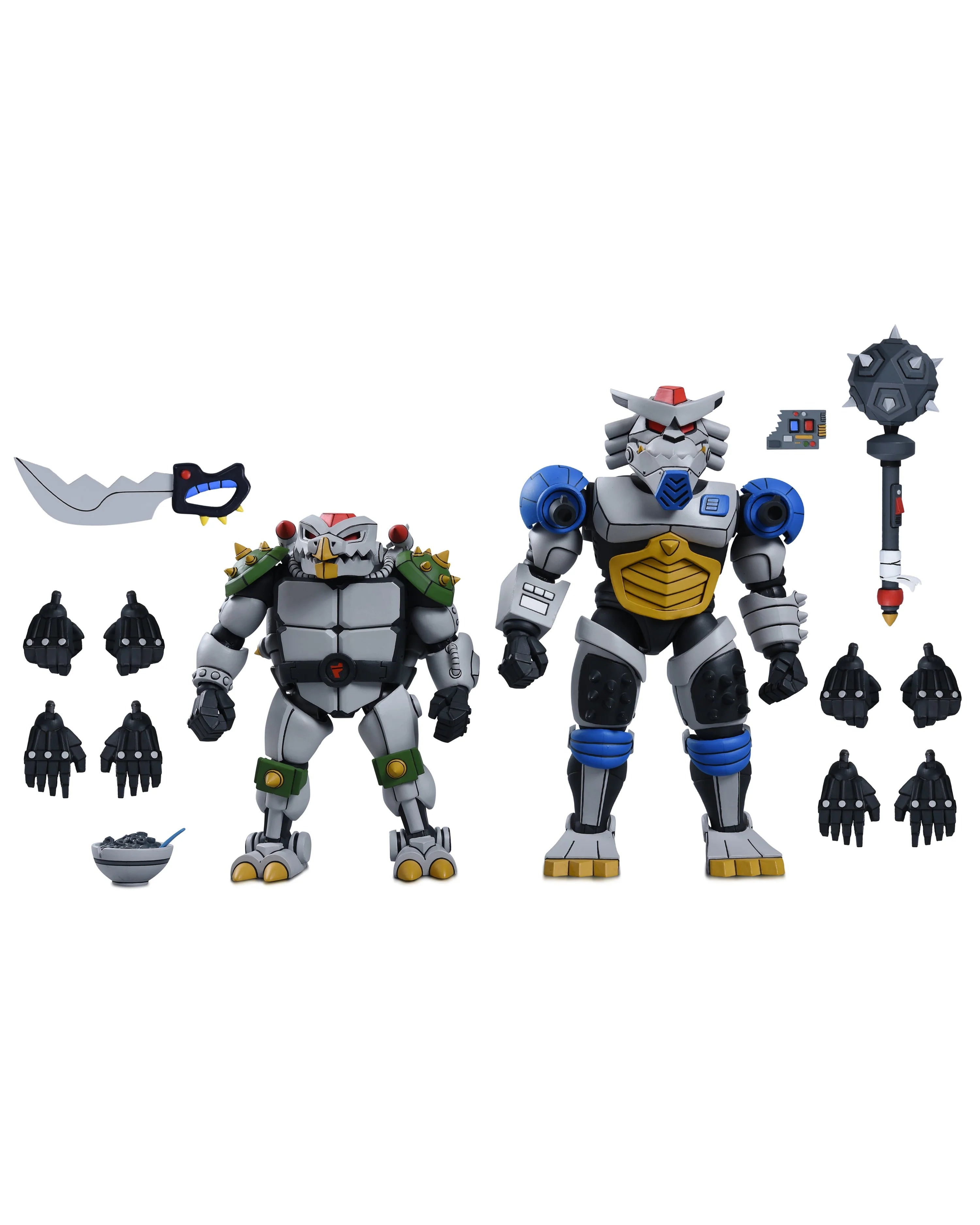 NECA - TMNT (1987 Cartoon Series) - Robo Tokka & Rahzar 7" Scale Action Figure 2-Pack (Pre-Order Ships April 2026)