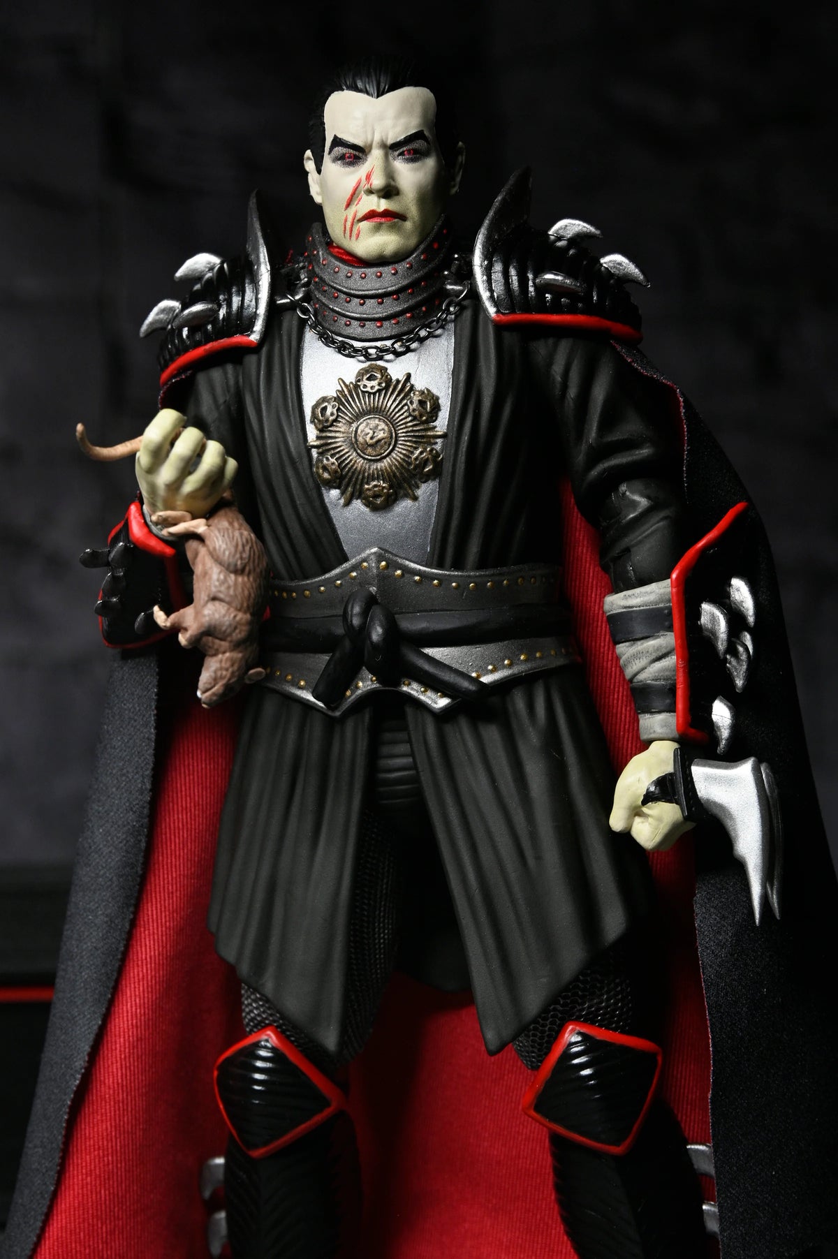 Damaged Package - NECA - Universal Monsters x TMNT - Ultimate Shredder as Dracula 7" Scale Action Figure