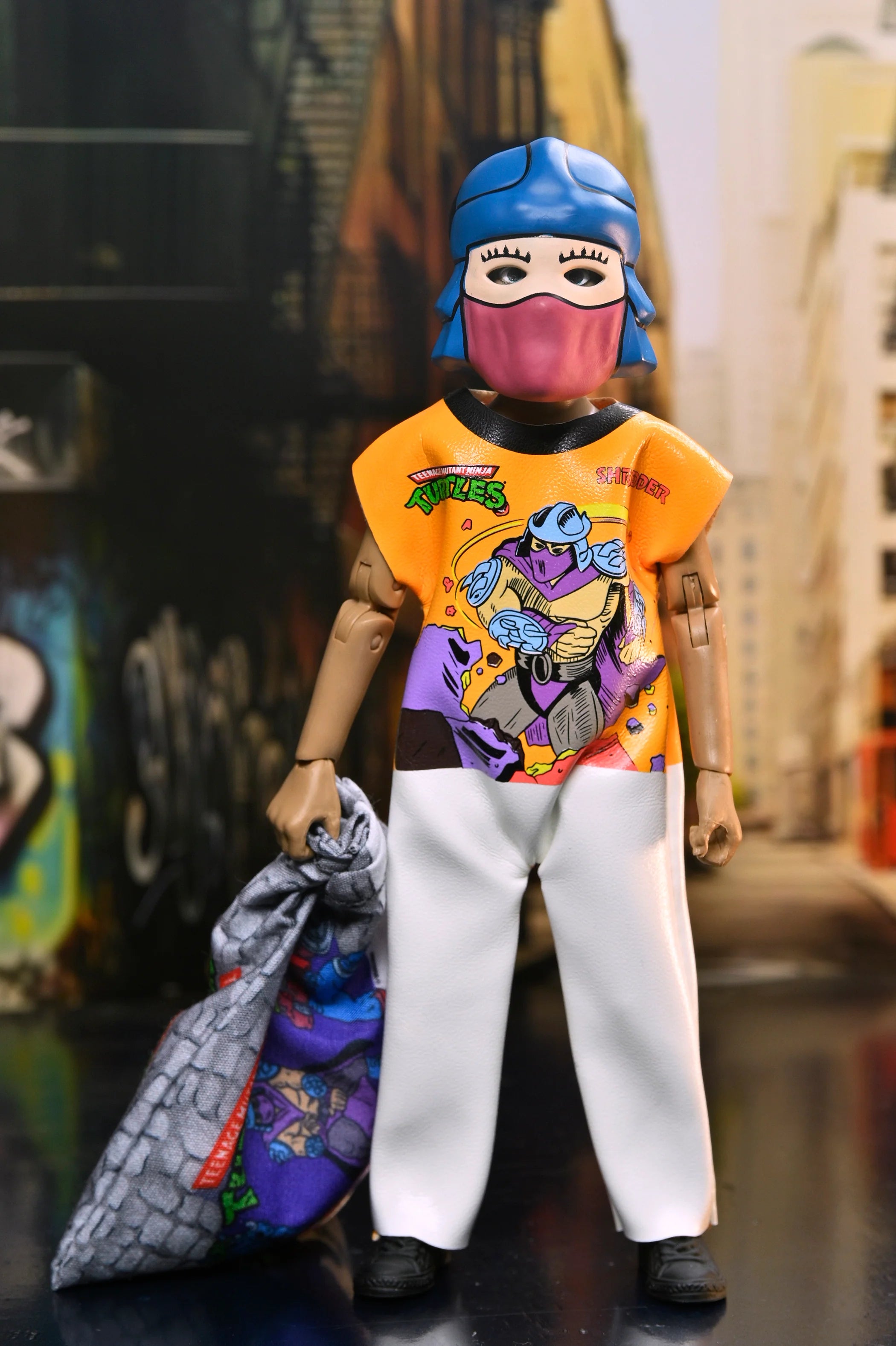 NECA - Ben Cooper Costume Kids Collection - TMNT Shredder (1987 Cartoon) Clothed Action Figure