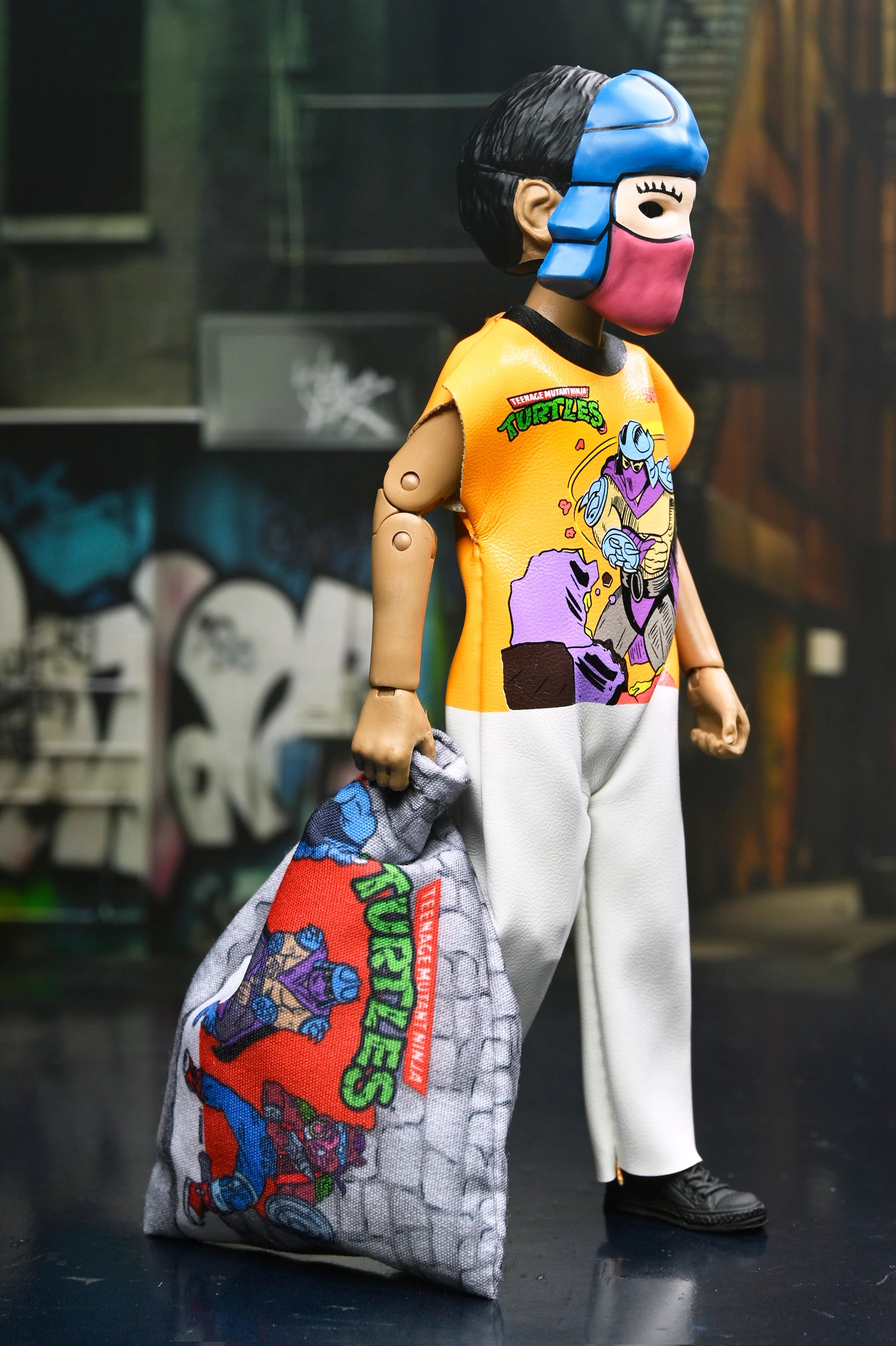 NECA - Ben Cooper Costume Kids Collection - TMNT Shredder (1987 Cartoon) Clothed Action Figure