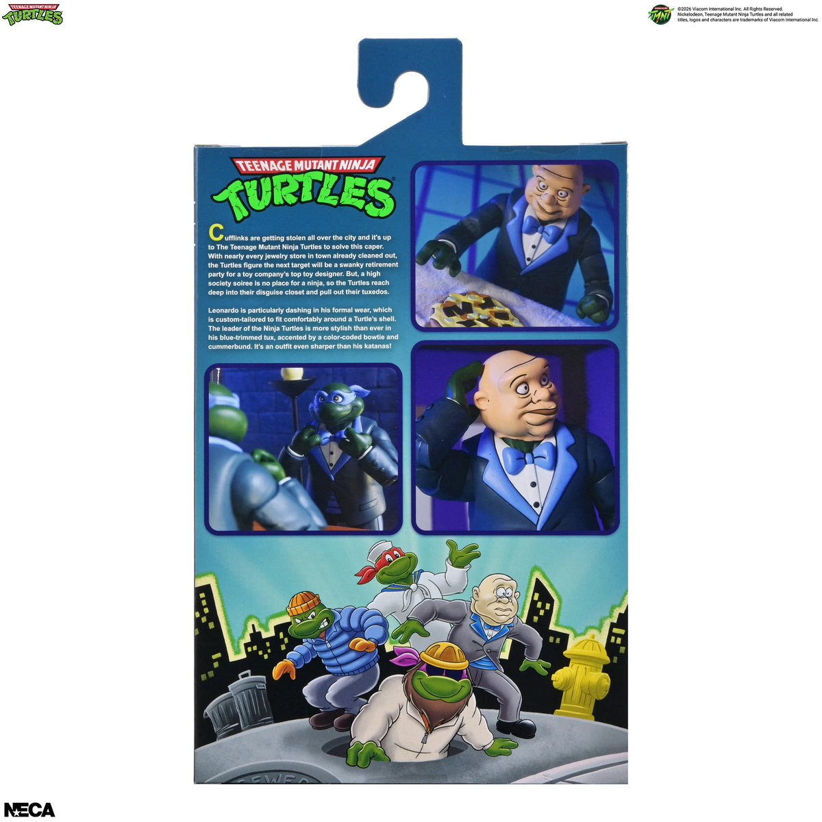 NECA - TMNT (1987 Cartoon) - Ultimate Tuxedo Leonardo 7" Scale Action Figure