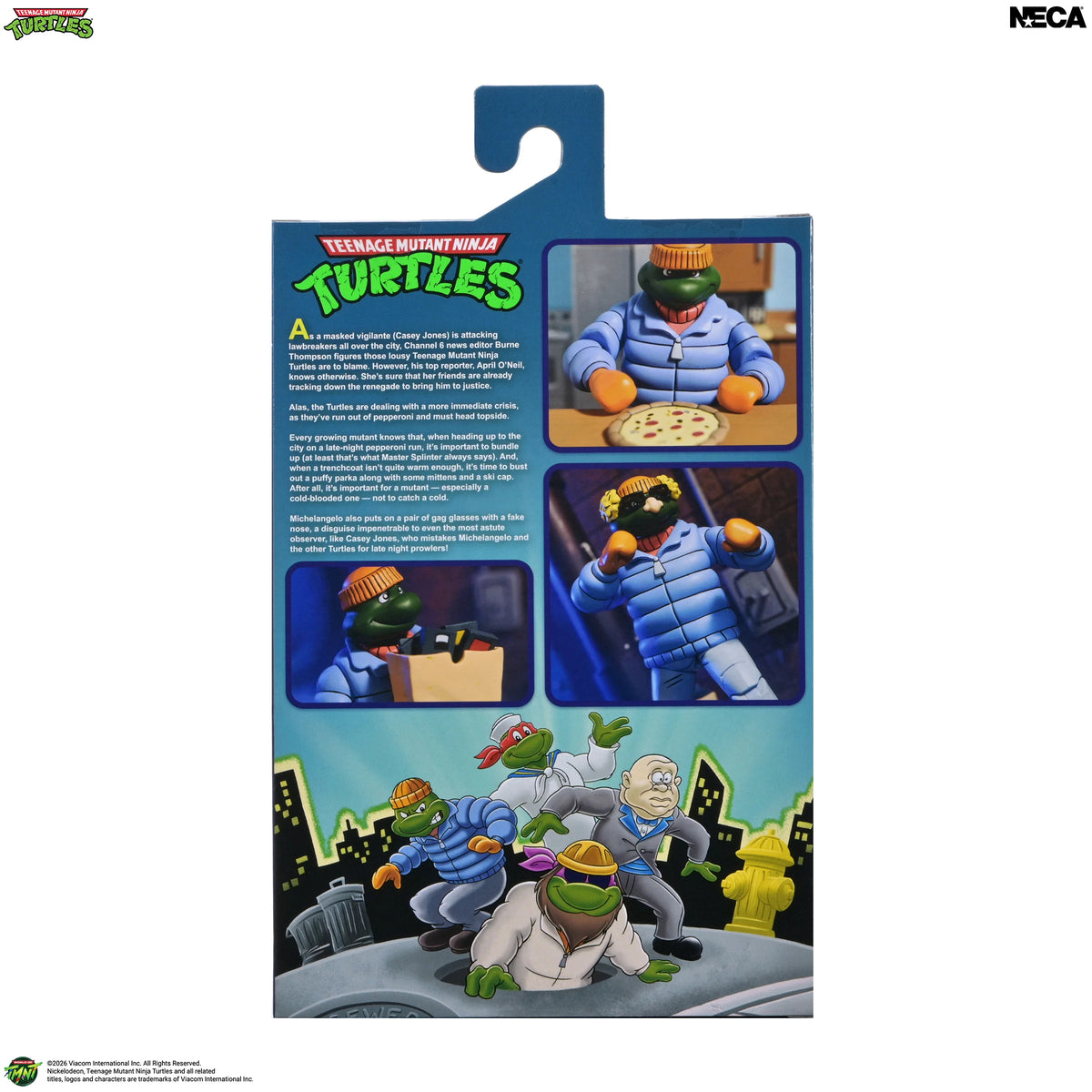 NECA - TMNT (1987 Cartoon) - Ultimate Incognito Michelangelo 7" Scale Action Figure