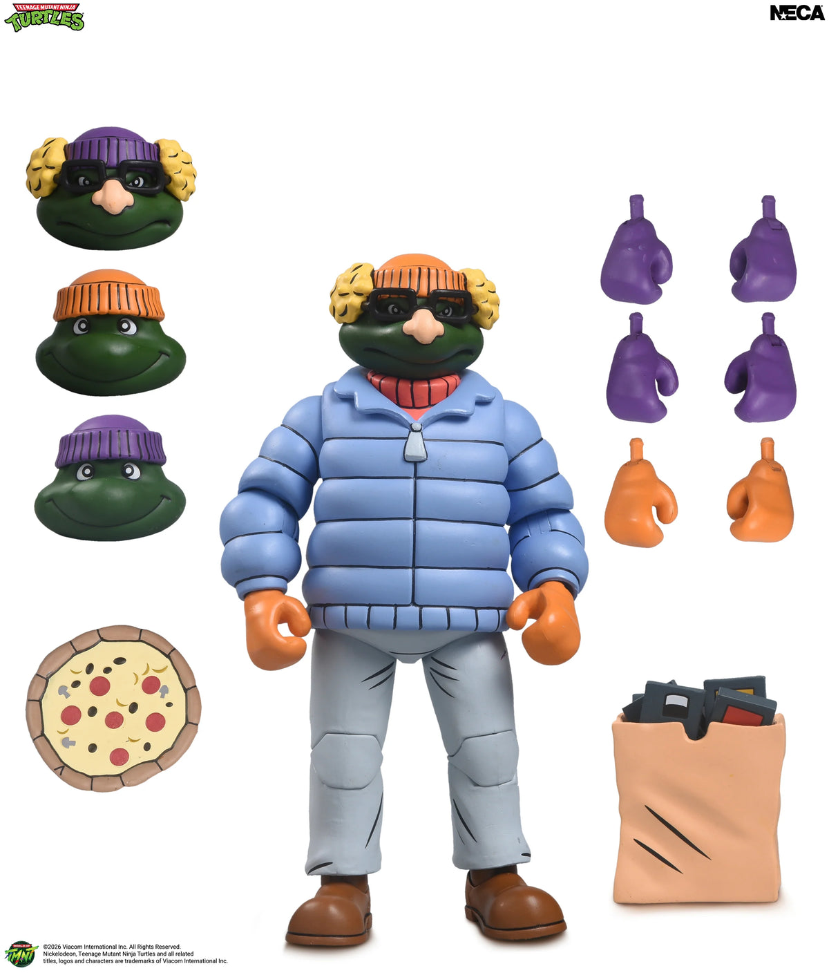 NECA - TMNT (1987 Cartoon) - Ultimate Incognito Michelangelo 7" Scale Action Figure