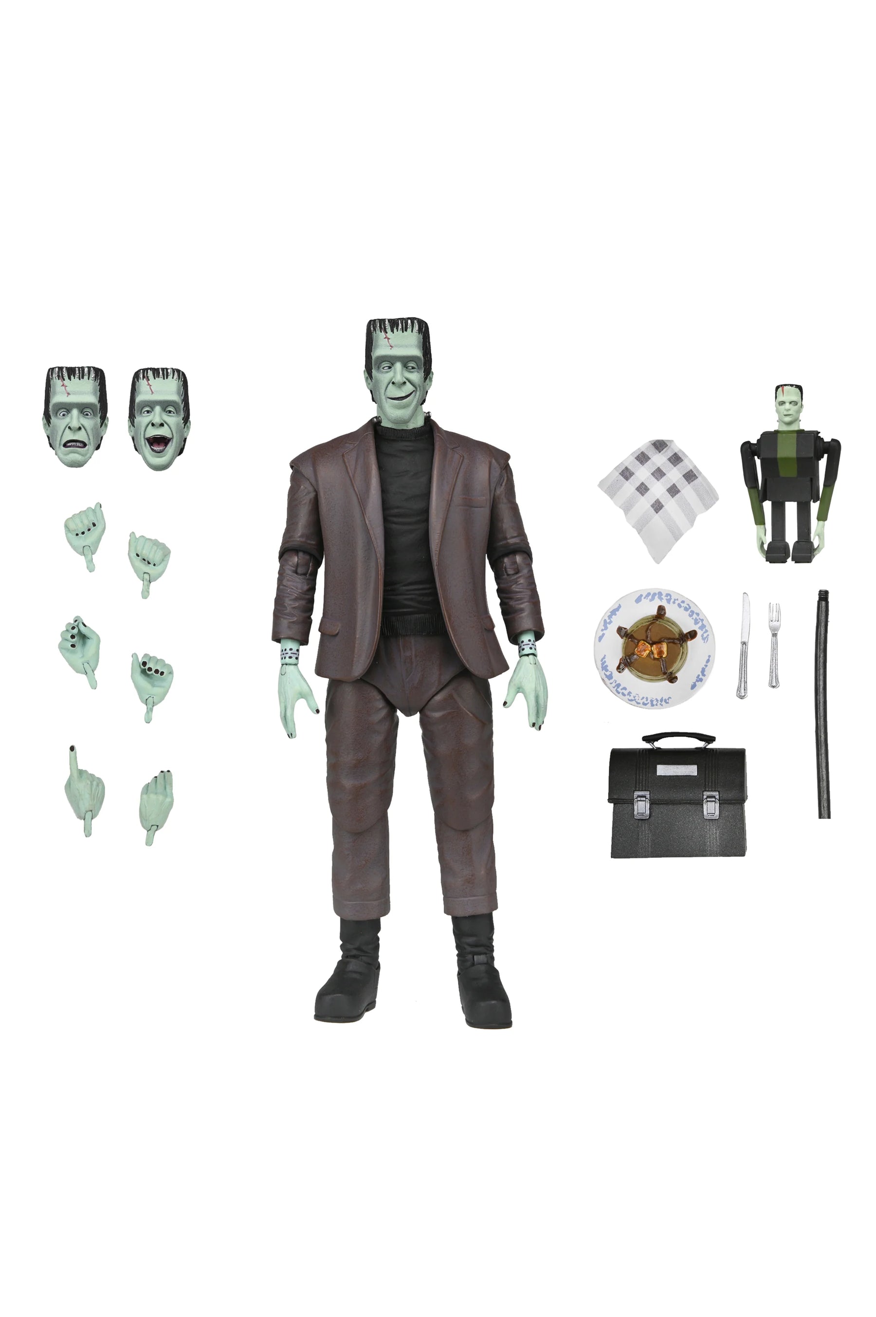 NECA - The Munsters (TV Series) - Ultimate Grandpa & Herman Munster 7" Scale Action Figure Bundle (Pre-Order Ships February 2026)