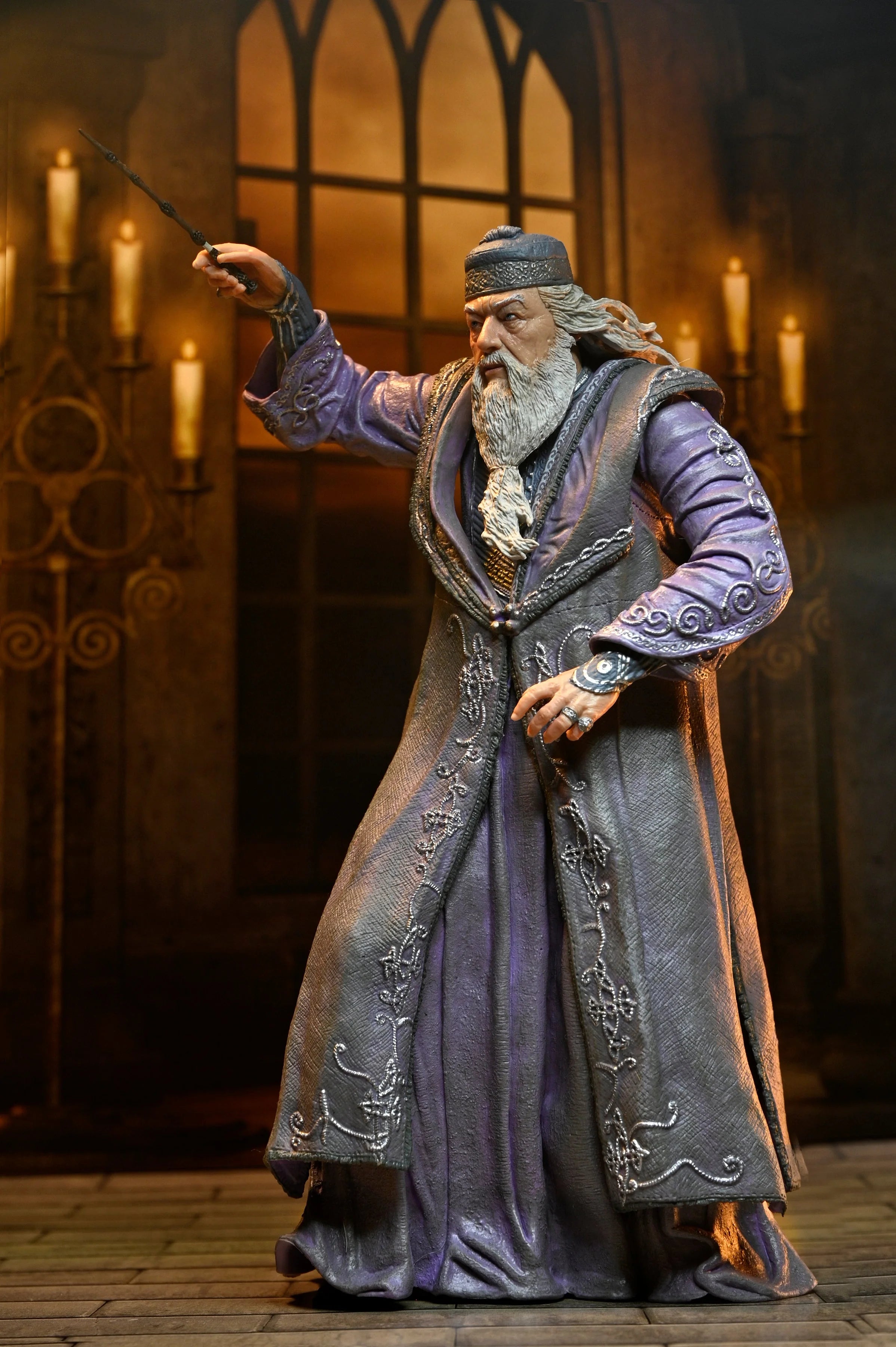 NECA Harry Potter Legacy Collection Wave 1 Bundle - Harry Potter, Dumbledore, Snape and Voldemort 7-inch action figures