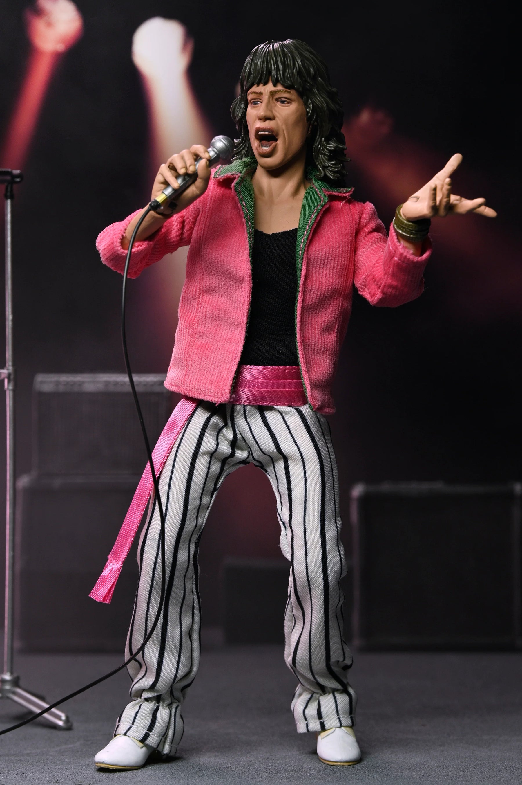 NECA - The Rolling Stones - Mick Jagger (1975) 8" Scale Clothed Action Figure (Pre-Order Ships February 2026)