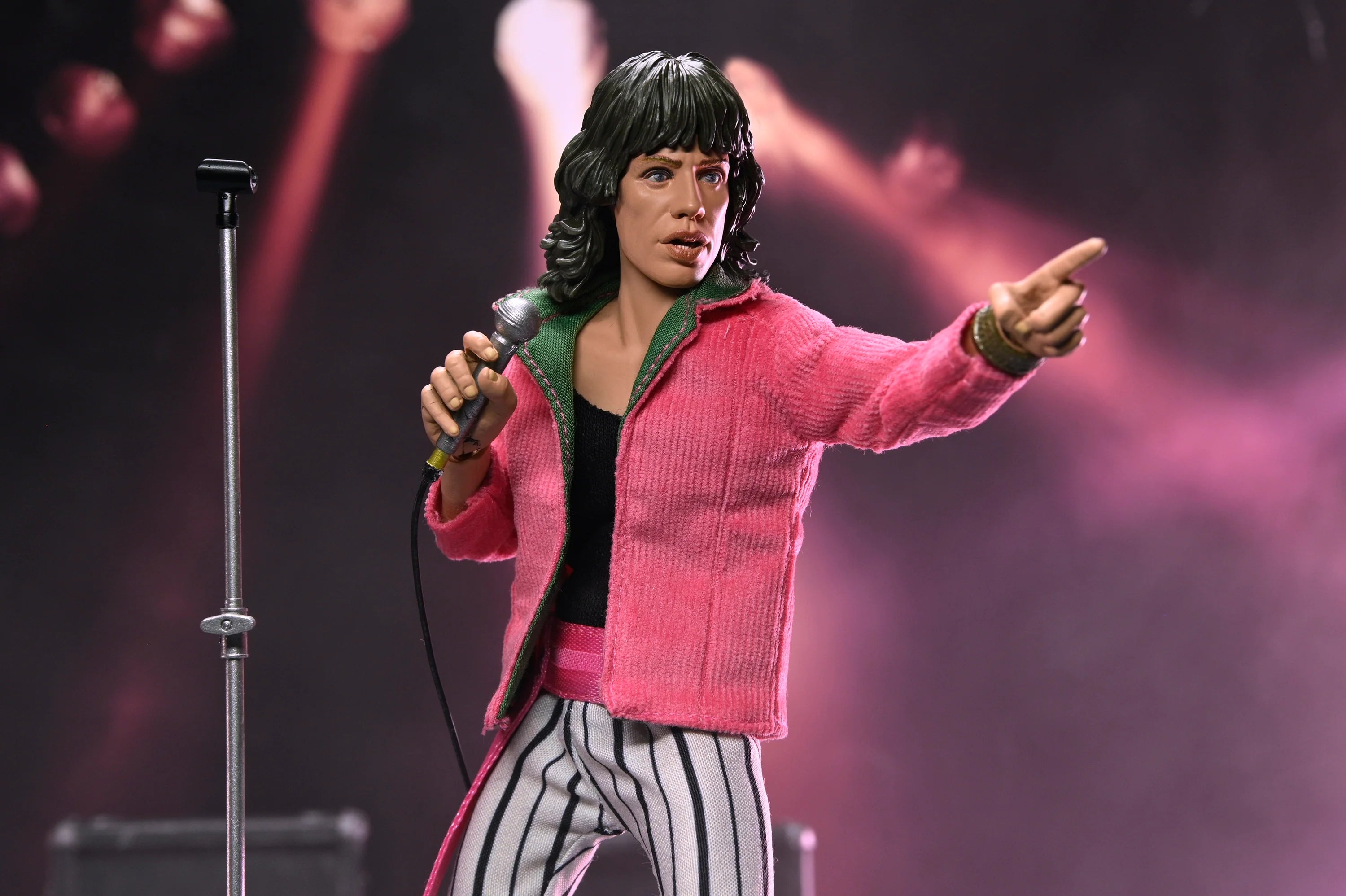 NECA - The Rolling Stones - Mick Jagger (1975) 8" Scale Clothed Action Figure (Pre-Order Ships March 2026)