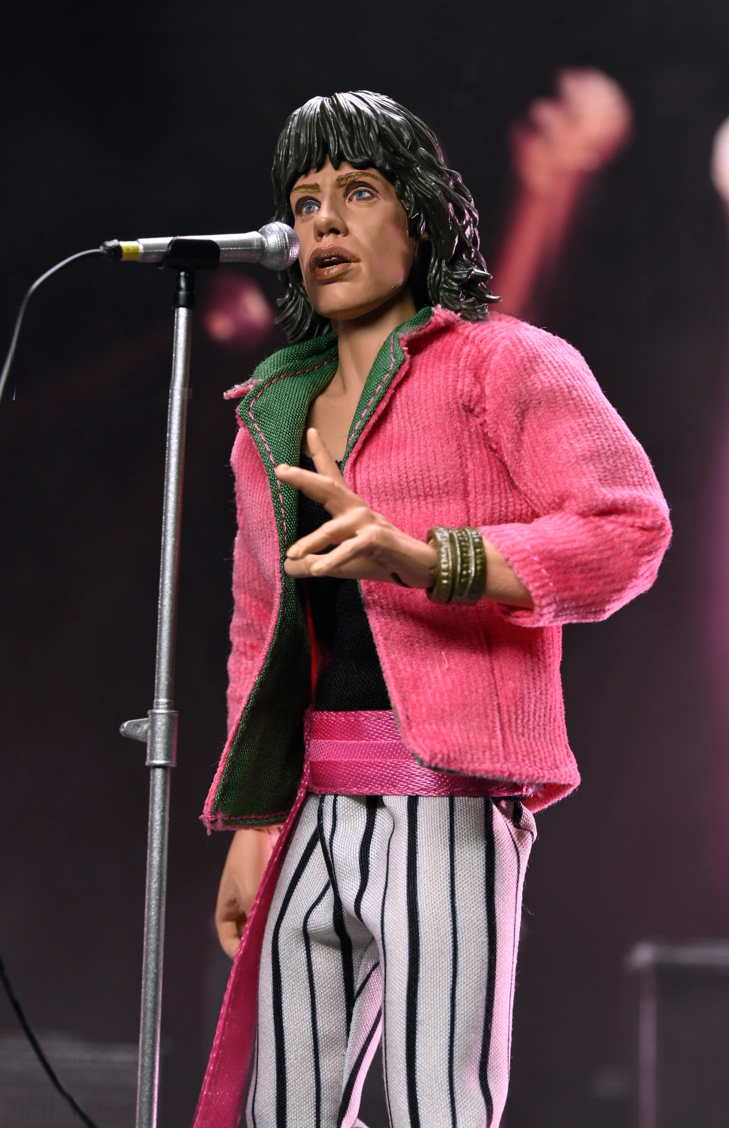 NECA - The Rolling Stones - Mick Jagger (1975) 8" Scale Clothed Action Figure (Pre-Order Ships March 2026)