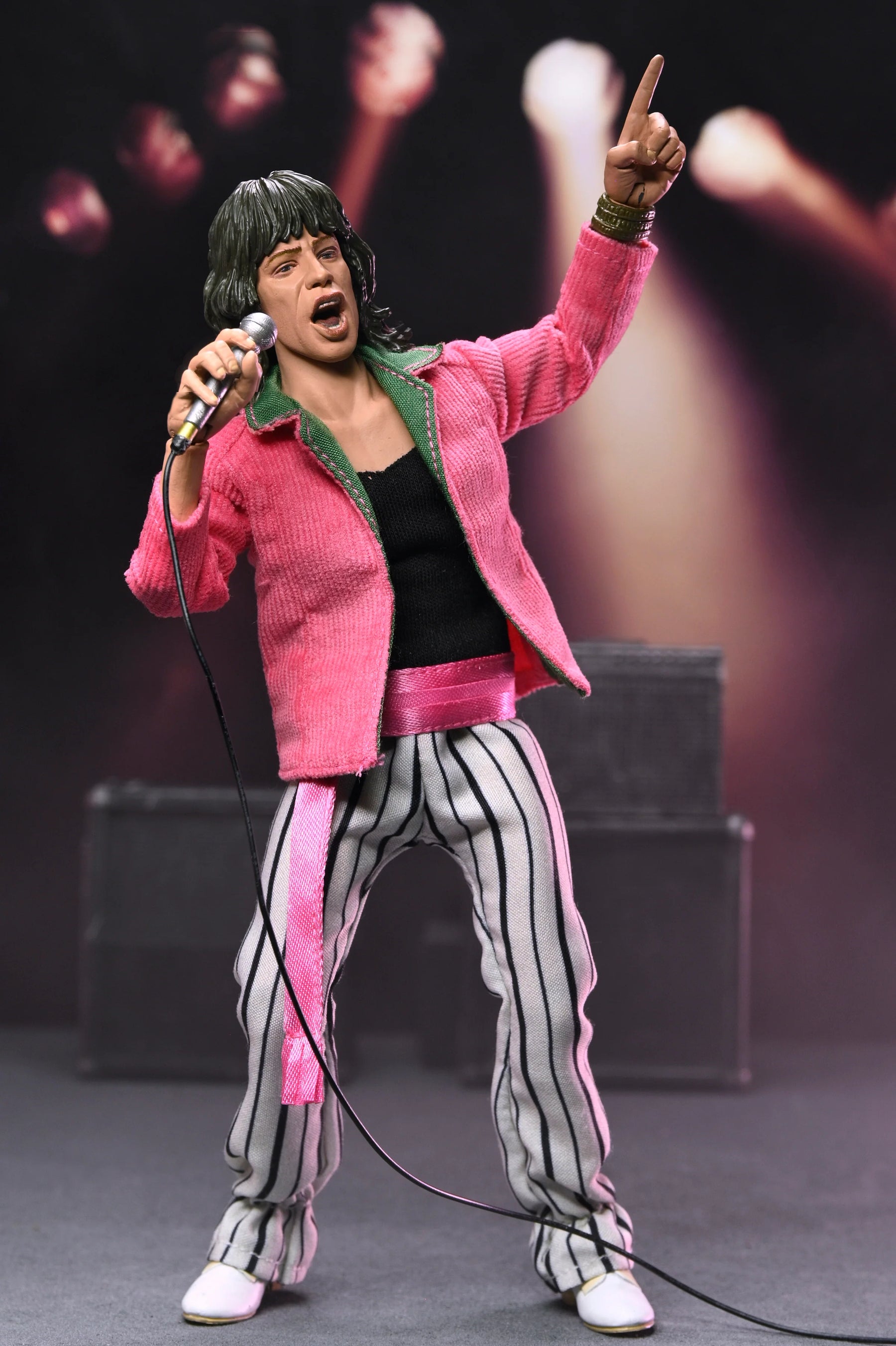 NECA - The Rolling Stones - Mick Jagger (1975) 8" Scale Clothed Action Figure (Pre-Order Ships February 2026)