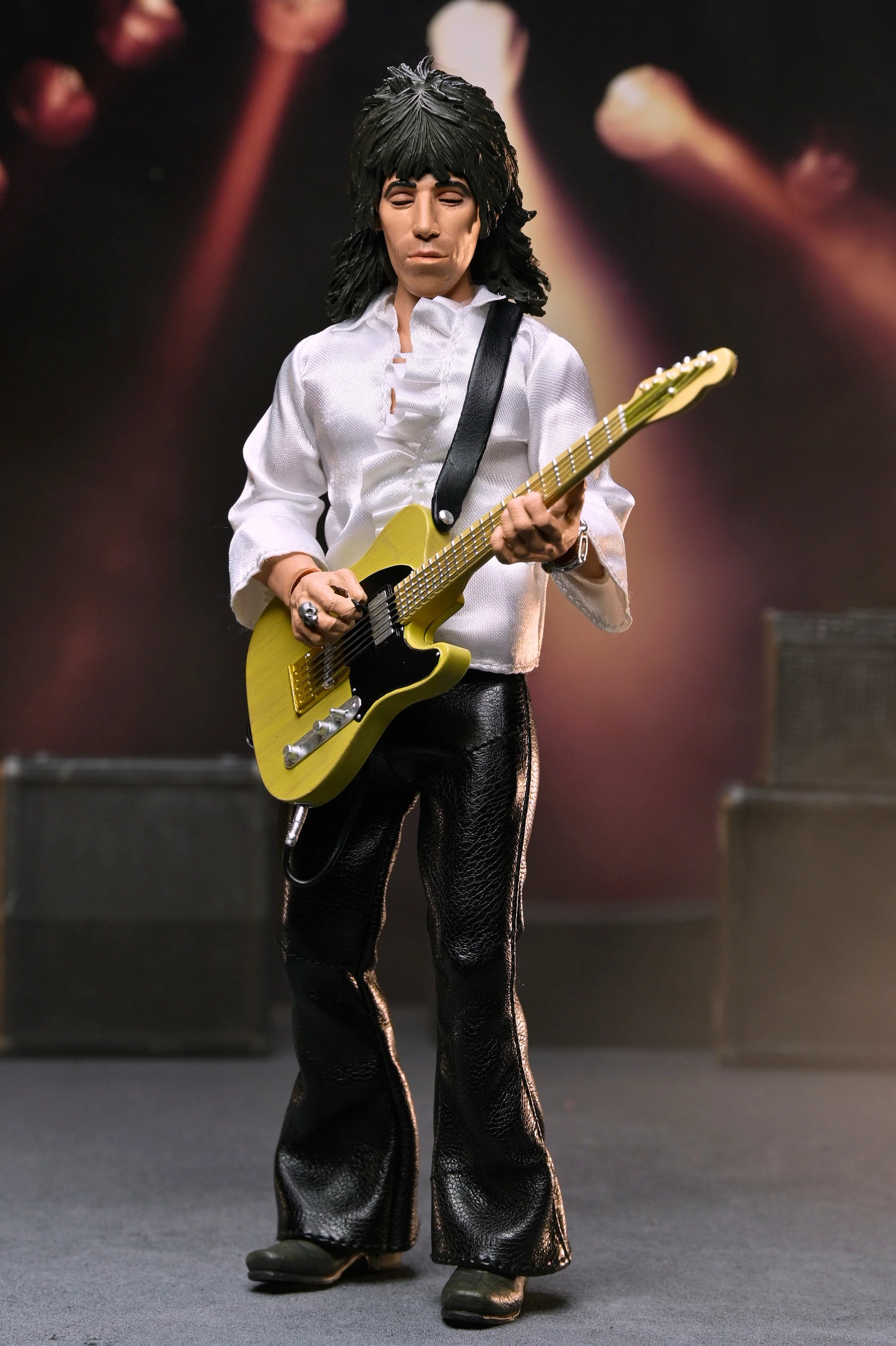 NECA - The Rolling Stones - Mick Jagger & Keith Richards (1975) 8" Scale Clothed Action Figure Bundle (Pre-Order Ships February 2026)