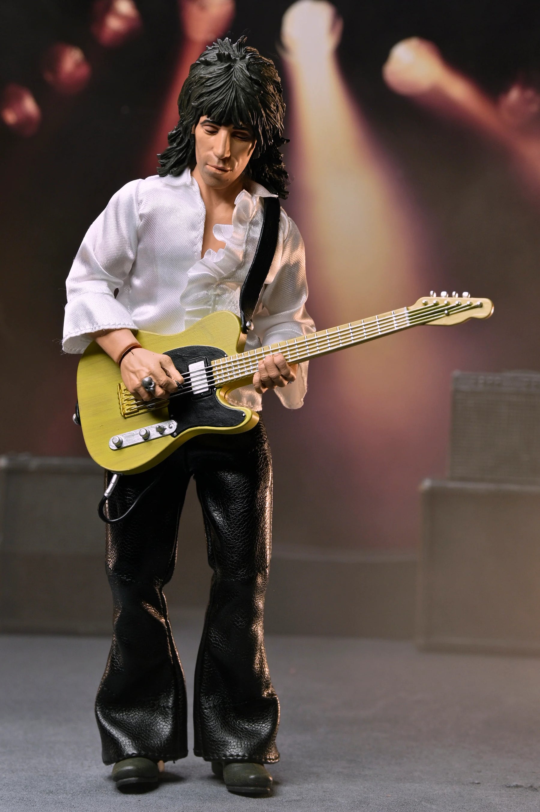 NECA - The Rolling Stones - Mick Jagger & Keith Richards (1975) 8" Scale Clothed Action Figure Bundle (Pre-Order Ships February 2026)