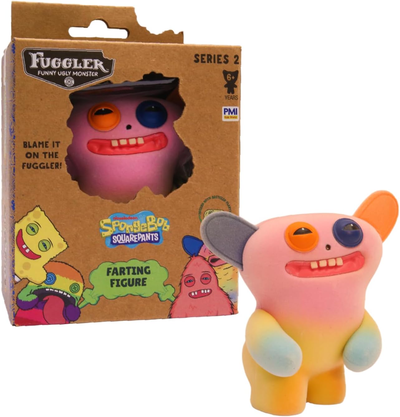Fuggler - Series 2 - Grin Grin - 3.5" Interactive Farting Figure