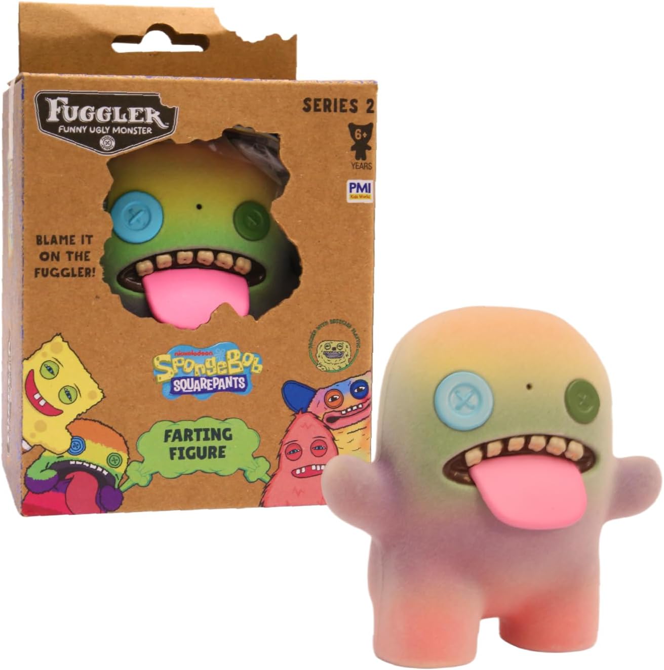 Fuggler - Series 2 - Oogah Boogah - 3.5" Interactive Farting Figure