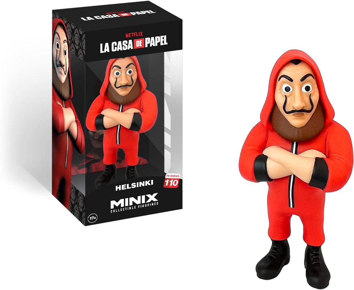 Mego - MINIX Money Heist: Helsinki with Mask Vinyl Figure