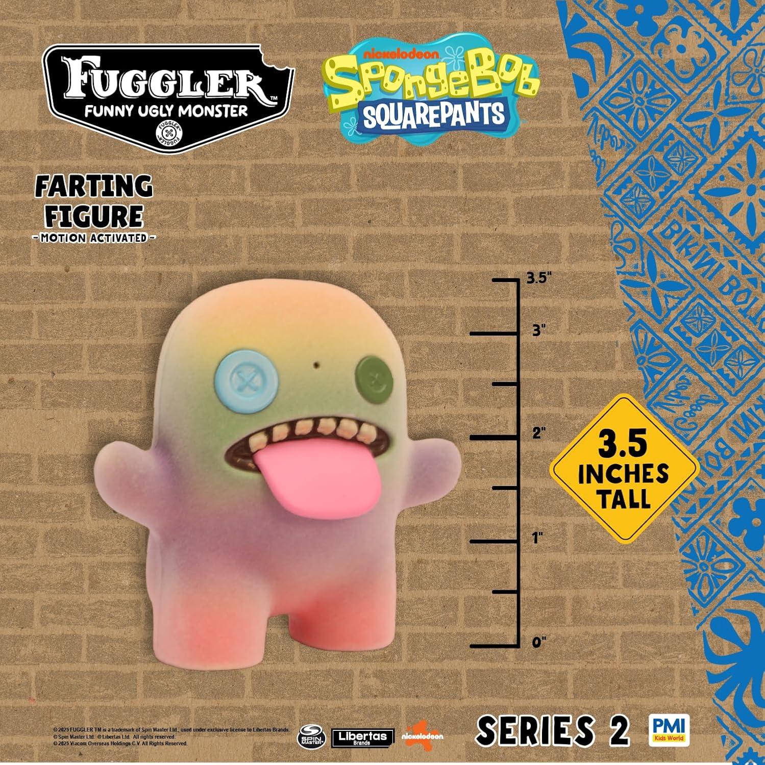 Fuggler - Series 2 - Oogah Boogah - 3.5" Interactive Farting Figure