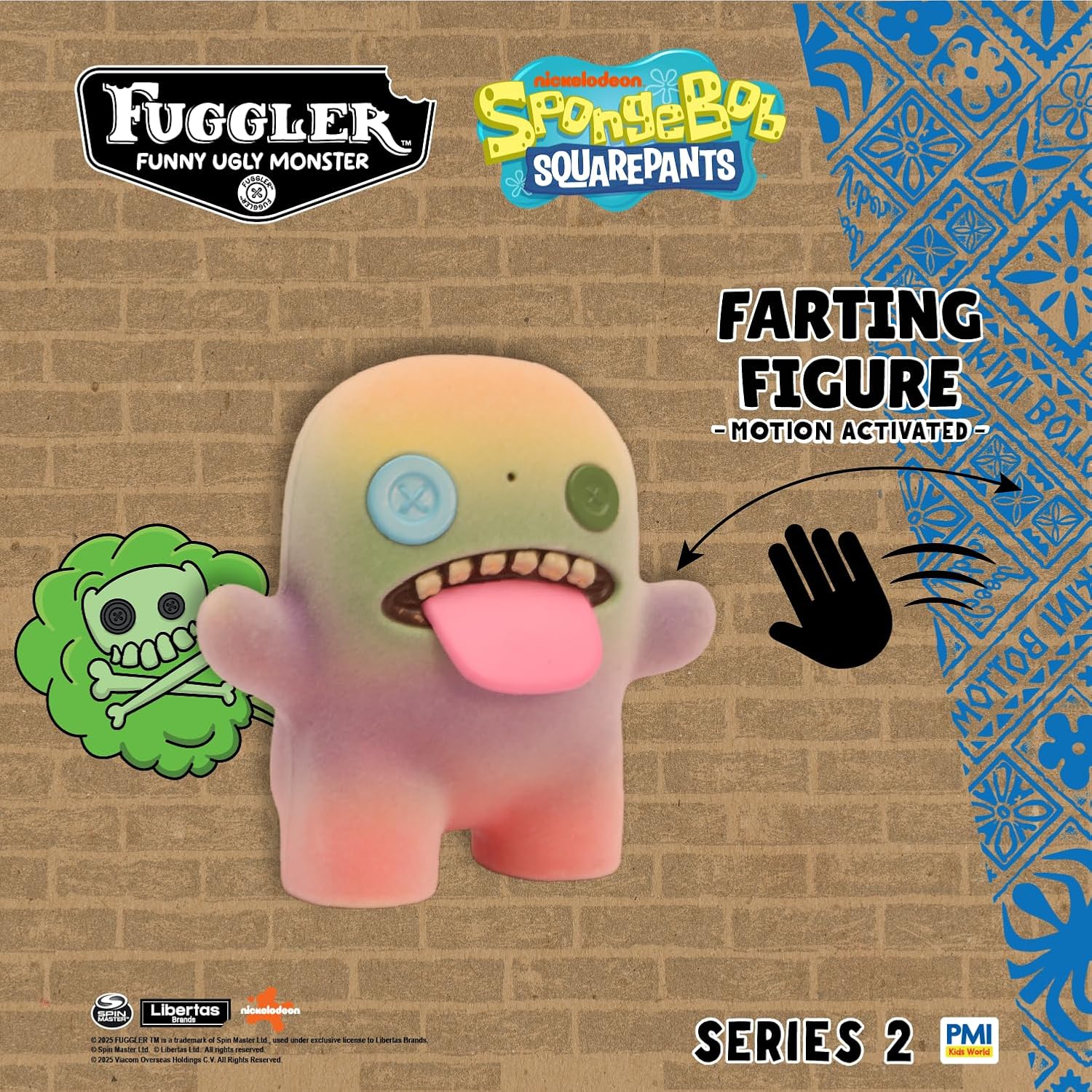 Fuggler - Series 2 - Oogah Boogah - 3.5" Vinyl Farting Figure