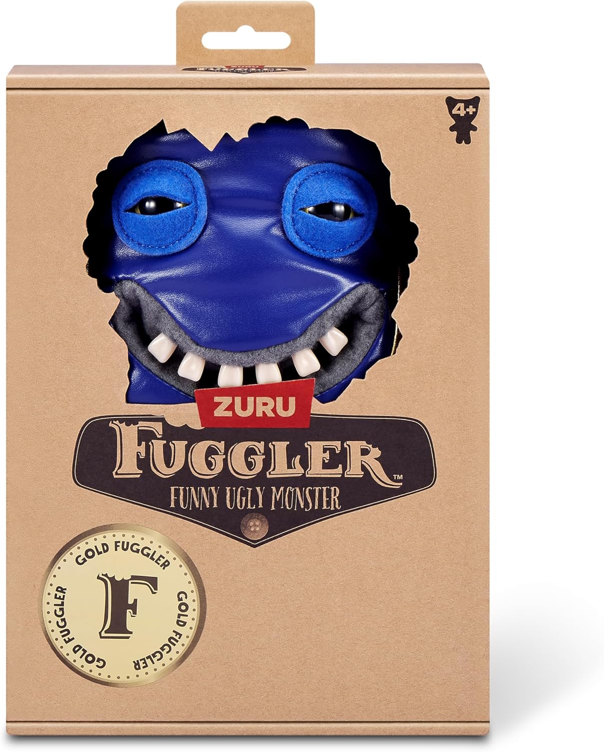 Fuggler -Gold Fuggs - Shameless Goof - 9" Plush Figure