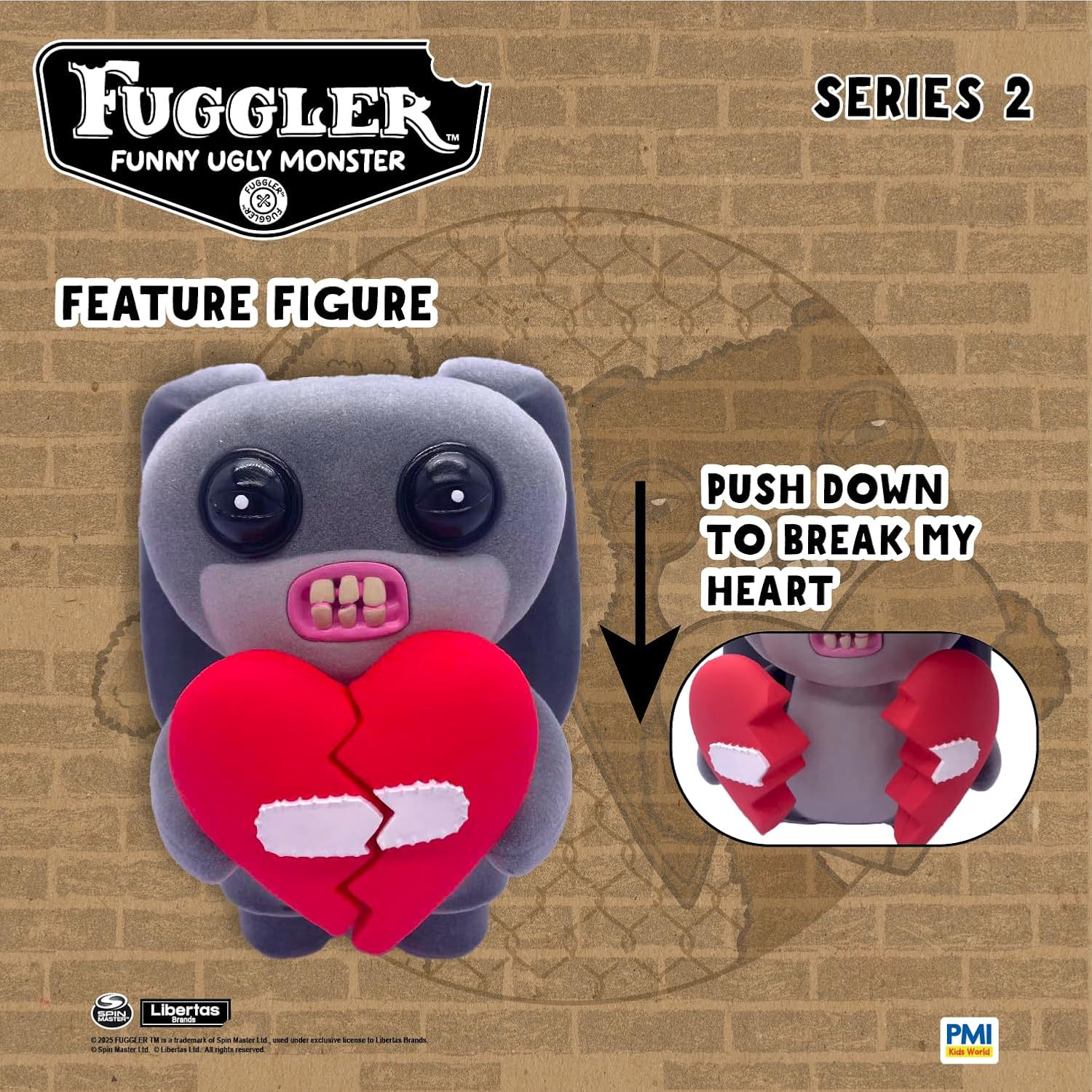 Fuggler - Series 2 - Lord Long Ears - 4.5" Interactive Feature Figure