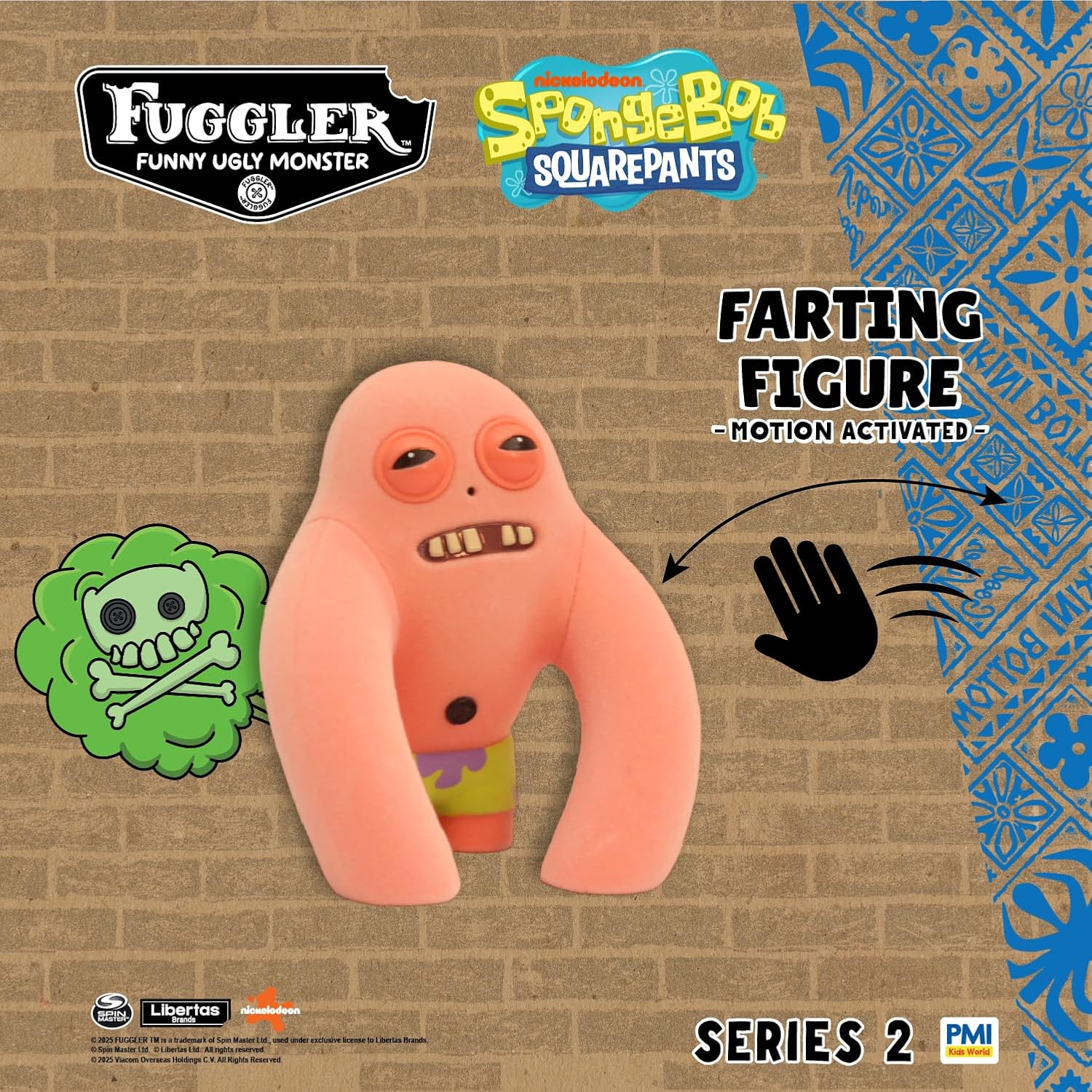 Fuggler - Series 2 - Patrick - 3.5" Vinyl Farting Figure