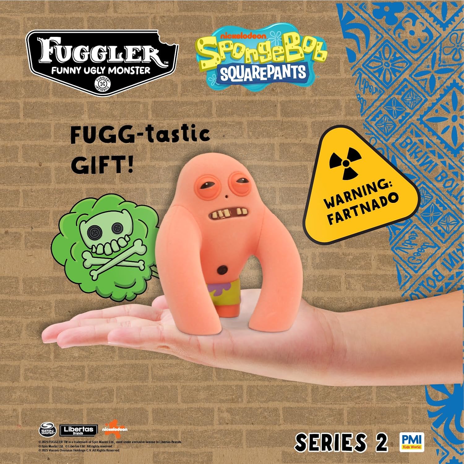 Fuggler - Series 2 - Patrick - 3.5" Interactive Farting Figure