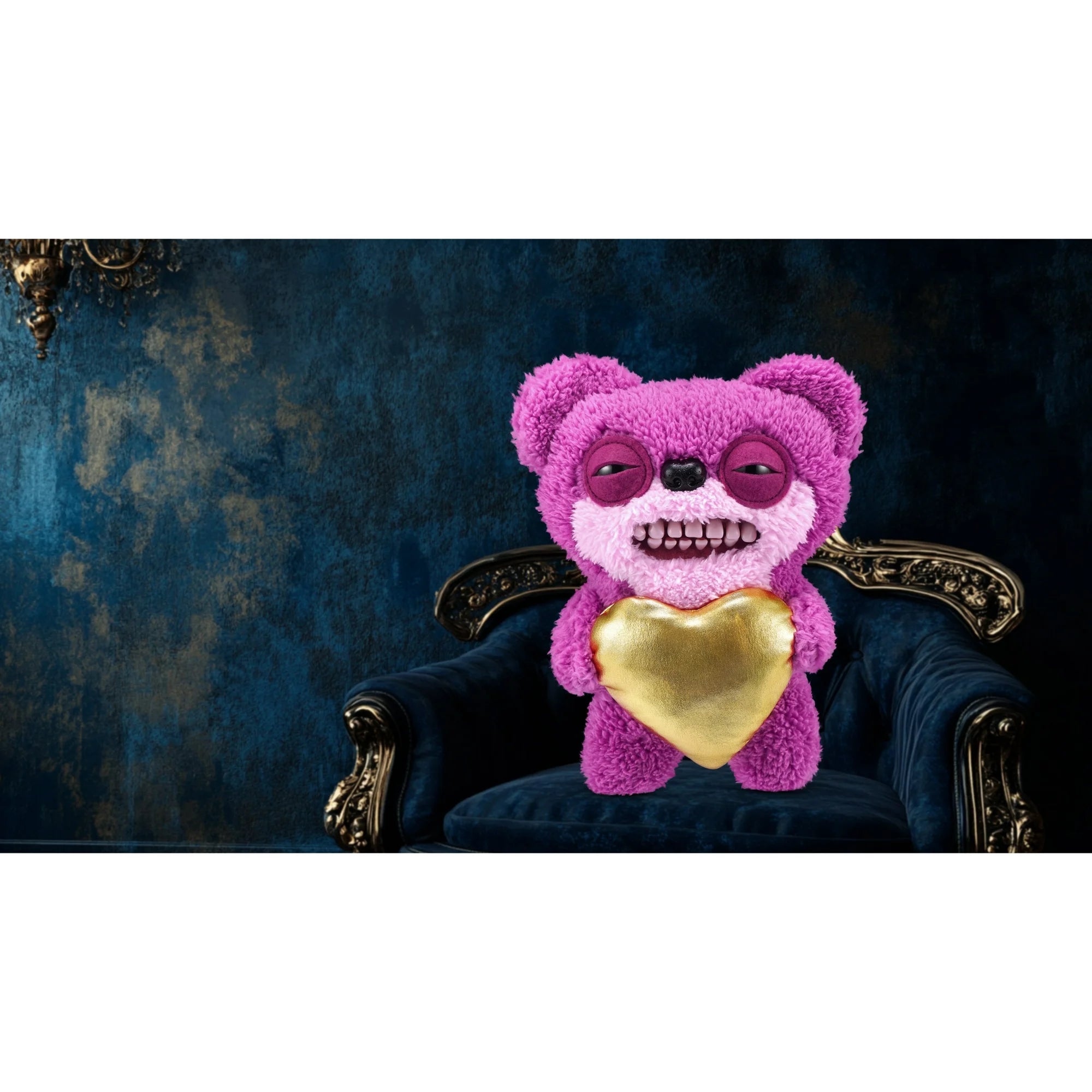Fuggler -Gold Fuggs - Teddy Bear Nightmare - 9" Plush Figure
