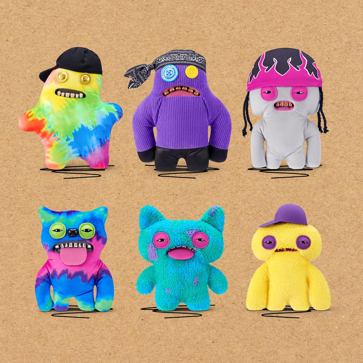 Fuggler Fugg Life Squidge 9-Inch Plush Figure