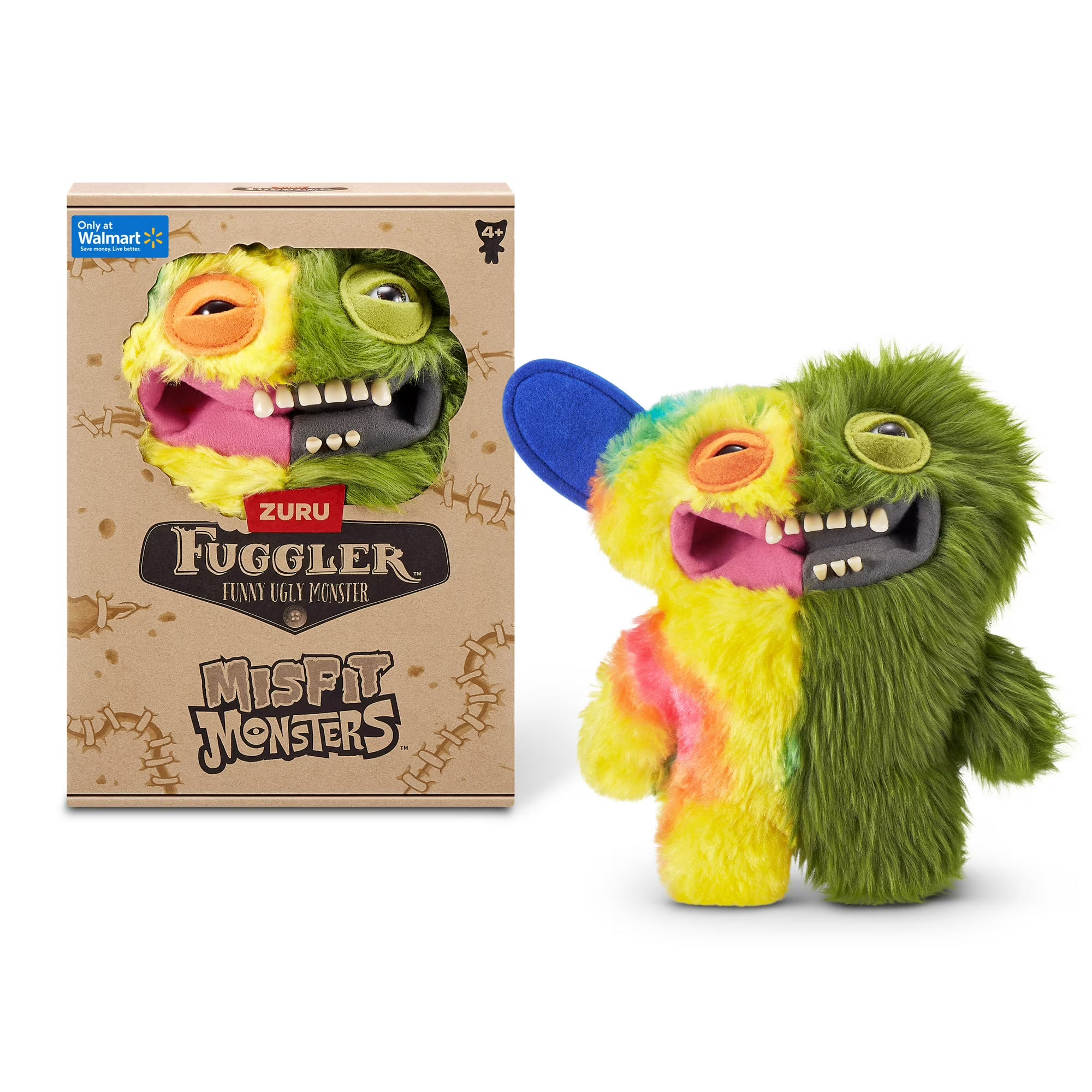 Fuggler Misfit Monsters Grinneroo McGoo 9-Inch Plush Figure