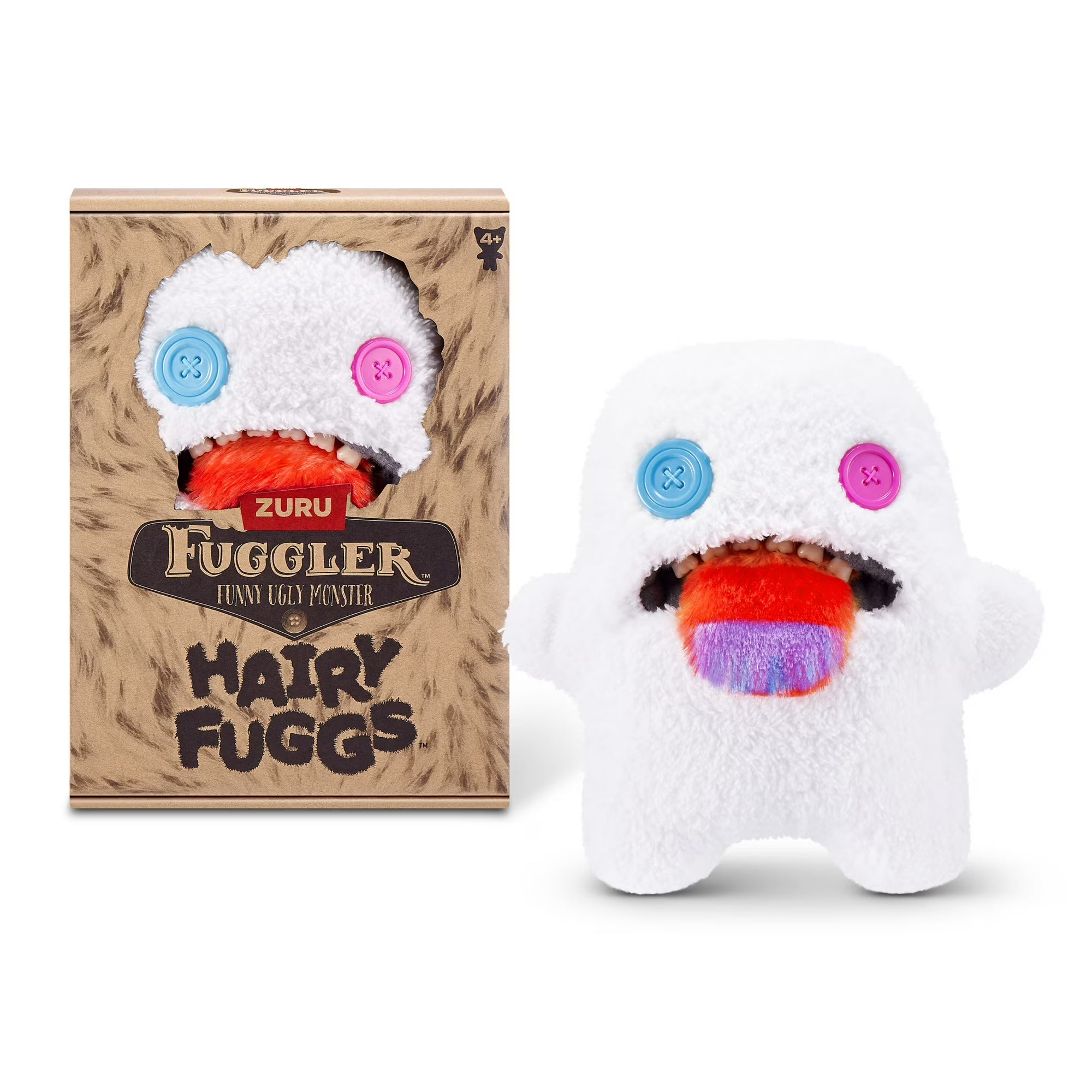 Fuggler Hairy Fugg Oogah Boogah (Hairy Tongue) 9-Inch Plush Figure
