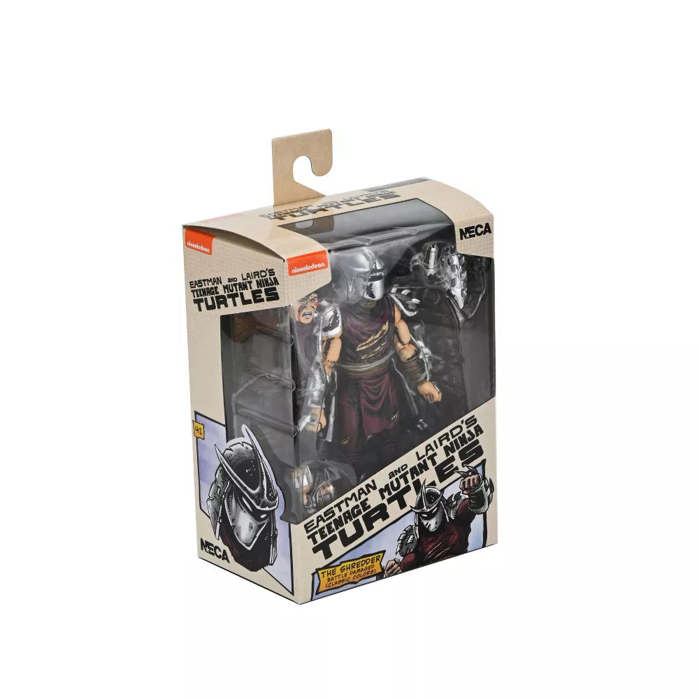 NECA - TMNT: Mirage Comics - Battle-Damaged Shredder (Classic Colors) 7" Scale Action Figure