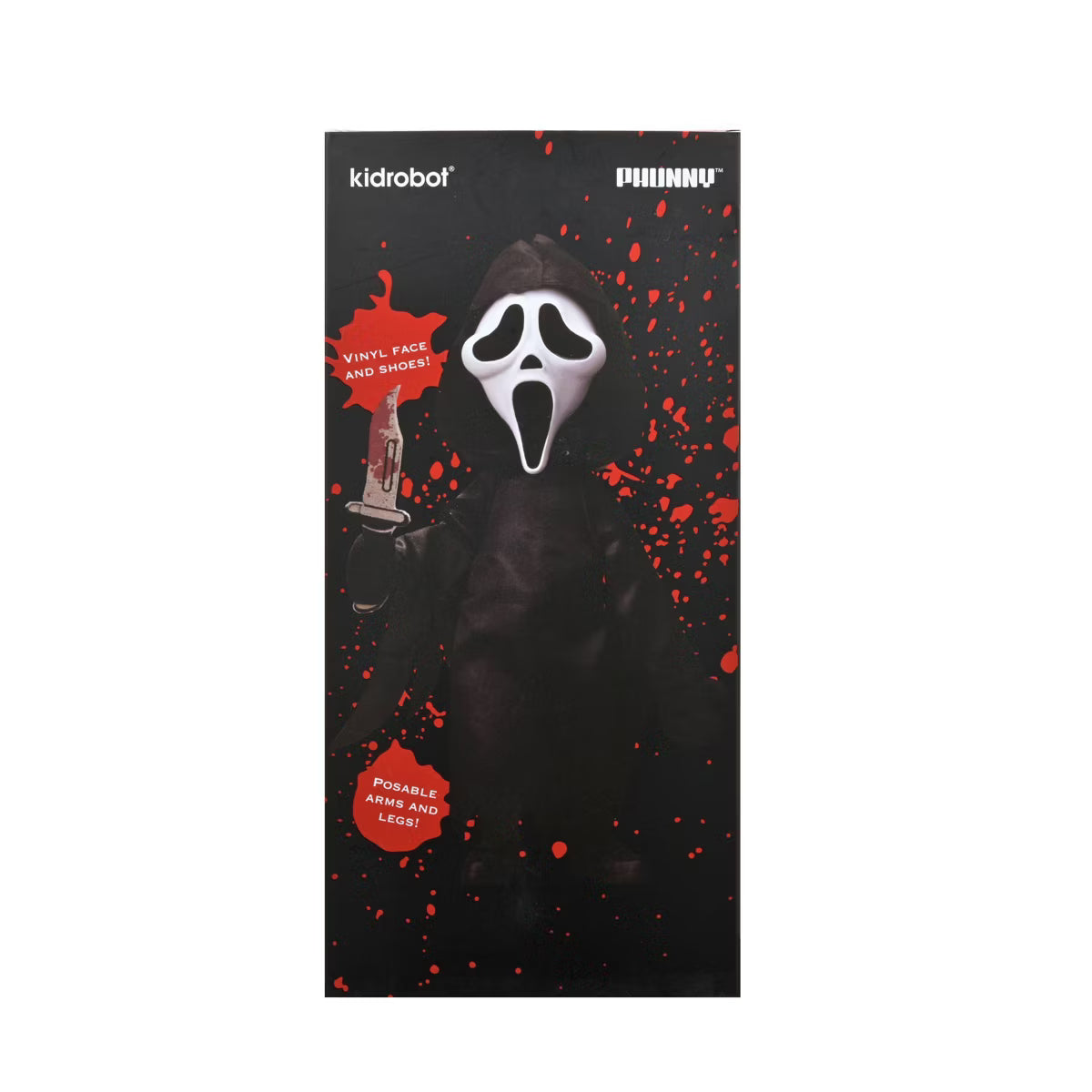 Kidrobot - Ghost Face - Ghost Face Vinyl Face Phunny