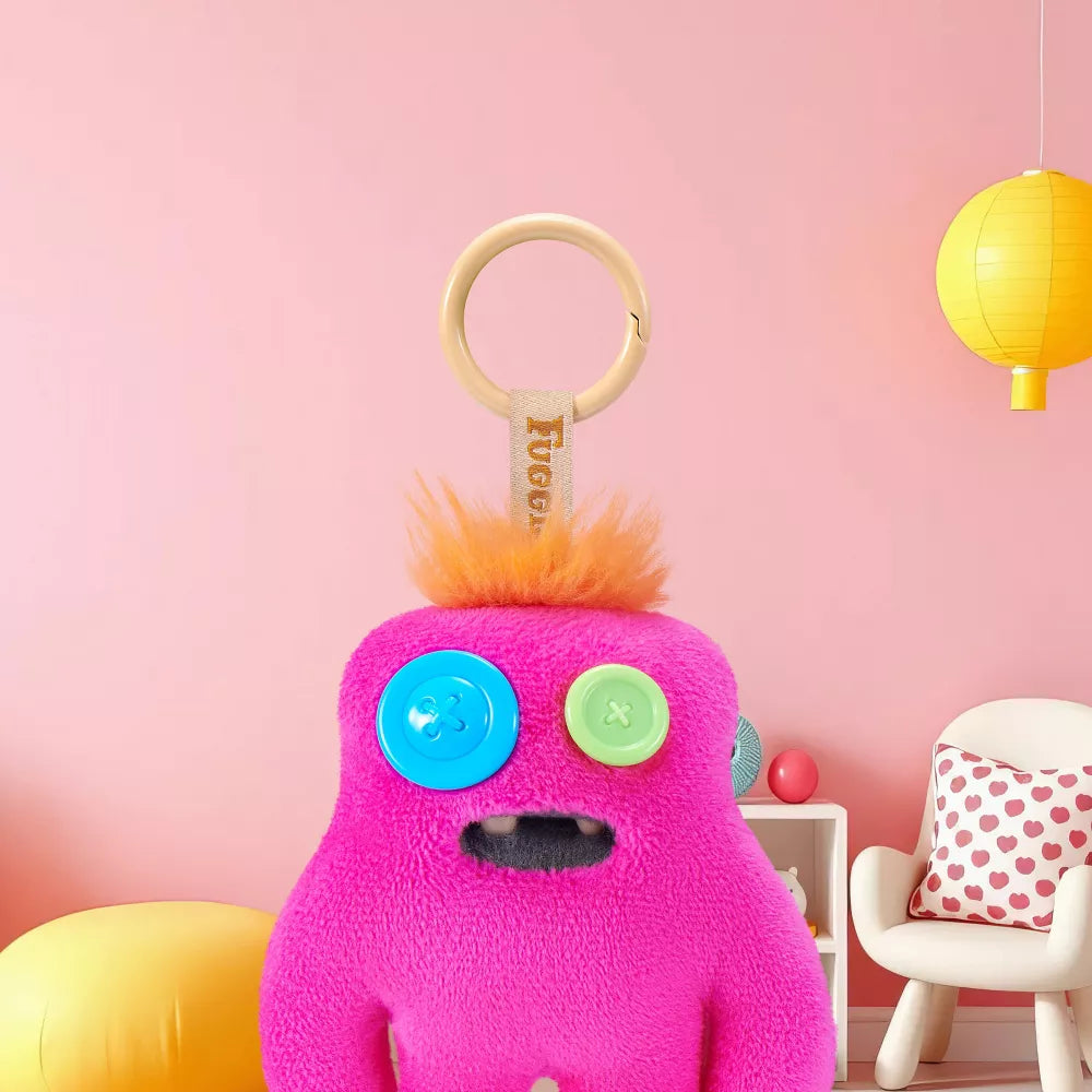 Fuggler - Baby Pinkles - Sasquoosh 3.5-Inch Plush Keyring