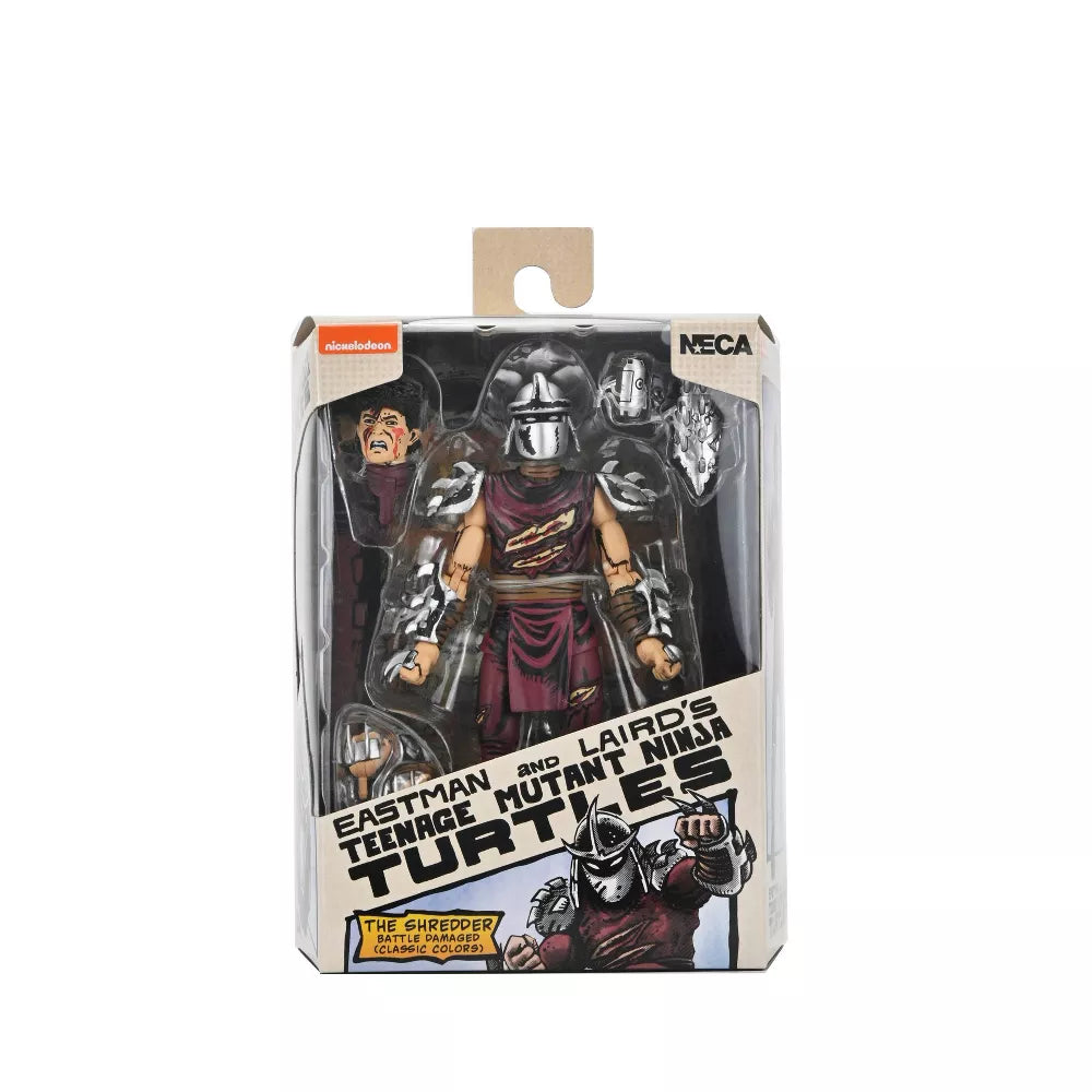 NECA - TMNT: Mirage Comics - Battle-Damaged Shredder (Classic Colors) 7" Scale Action Figure